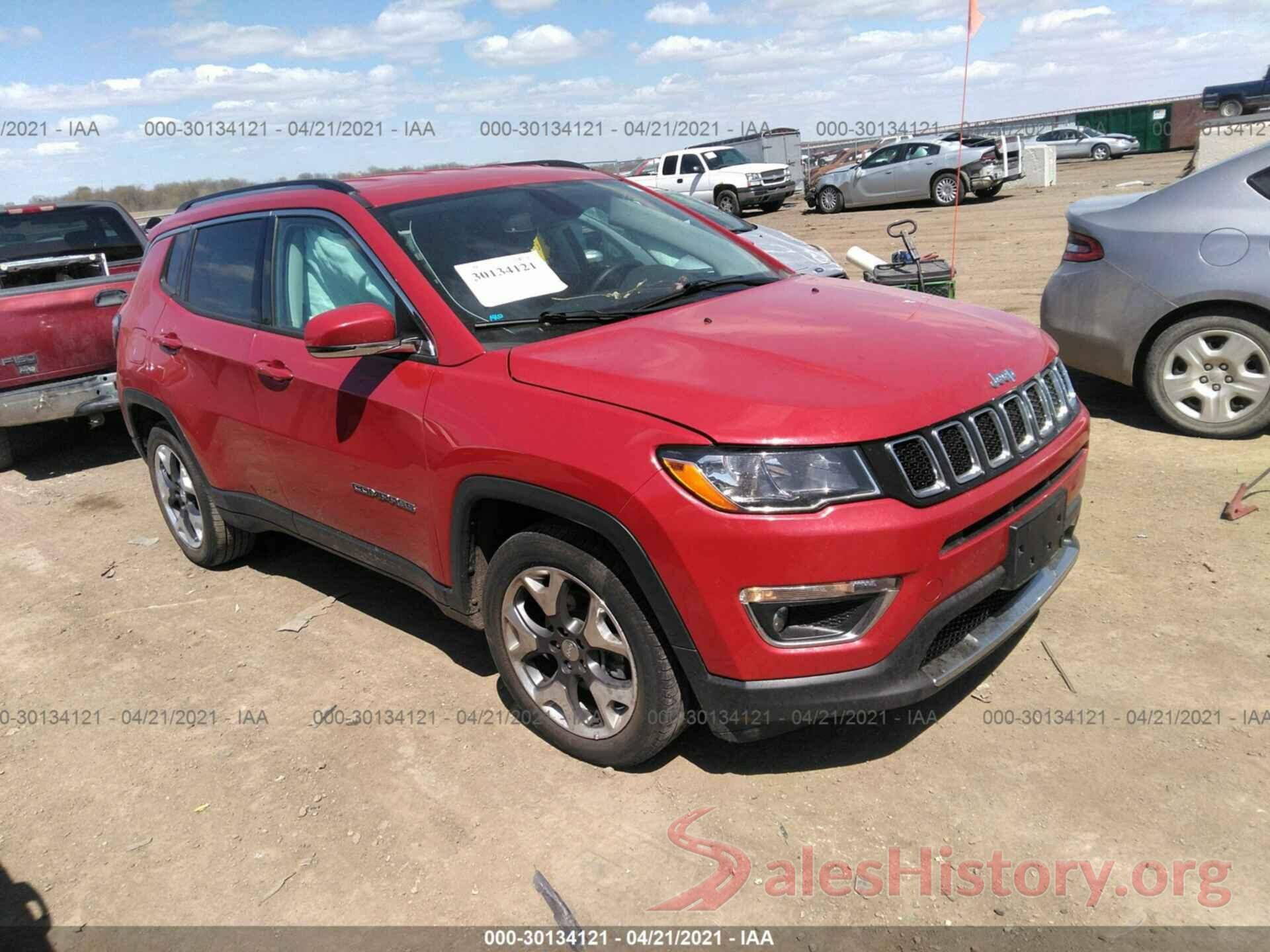 3C4NJCCB7KT660088 2019 JEEP COMPASS