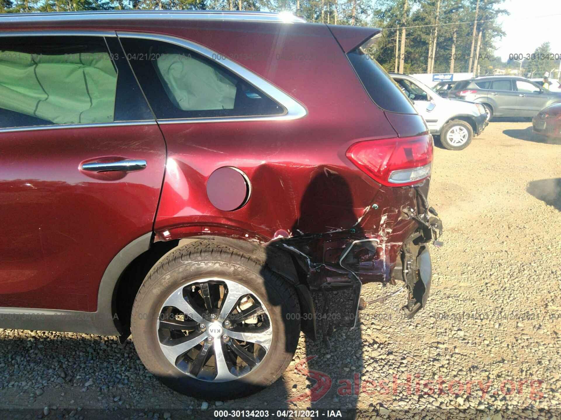 5XYPHDA54GG178412 2016 KIA SORENTO