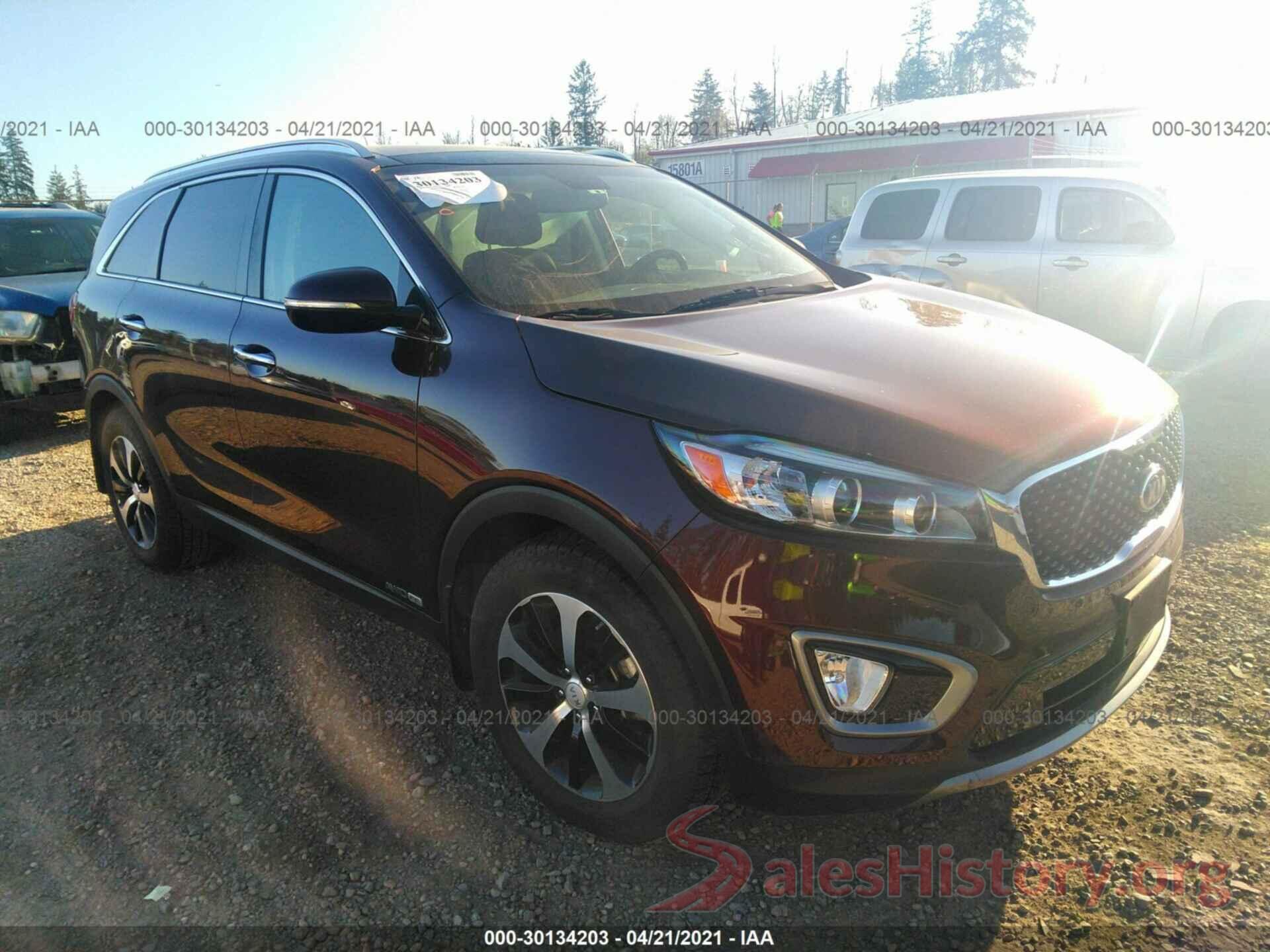 5XYPHDA54GG178412 2016 KIA SORENTO