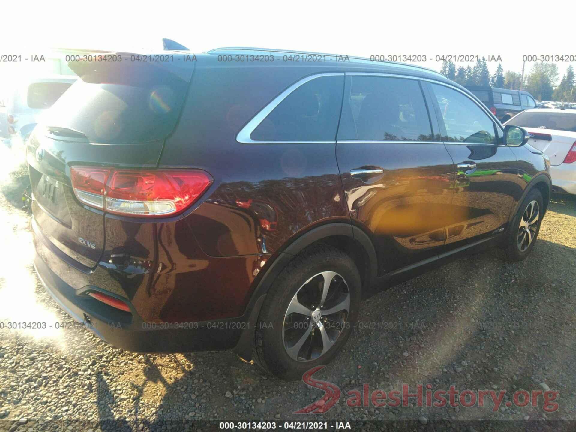 5XYPHDA54GG178412 2016 KIA SORENTO