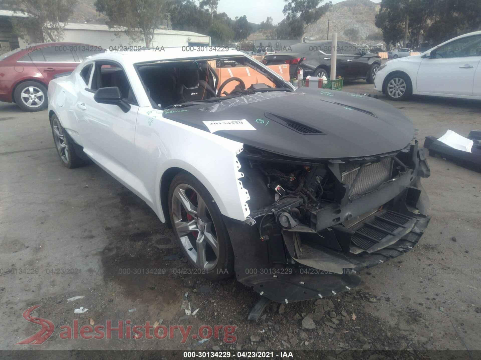 2018 CHEVROLET CAMARO VIN 1G1FK1R6XJ0145655, auction photo
