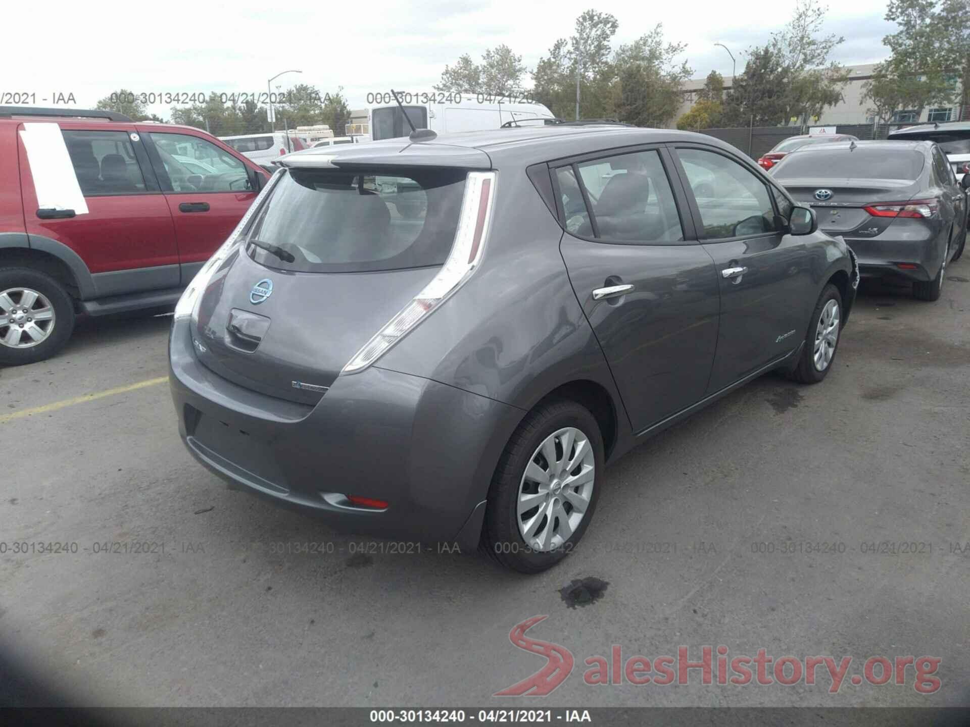 1N4BZ0CP7HC306202 2017 NISSAN LEAF