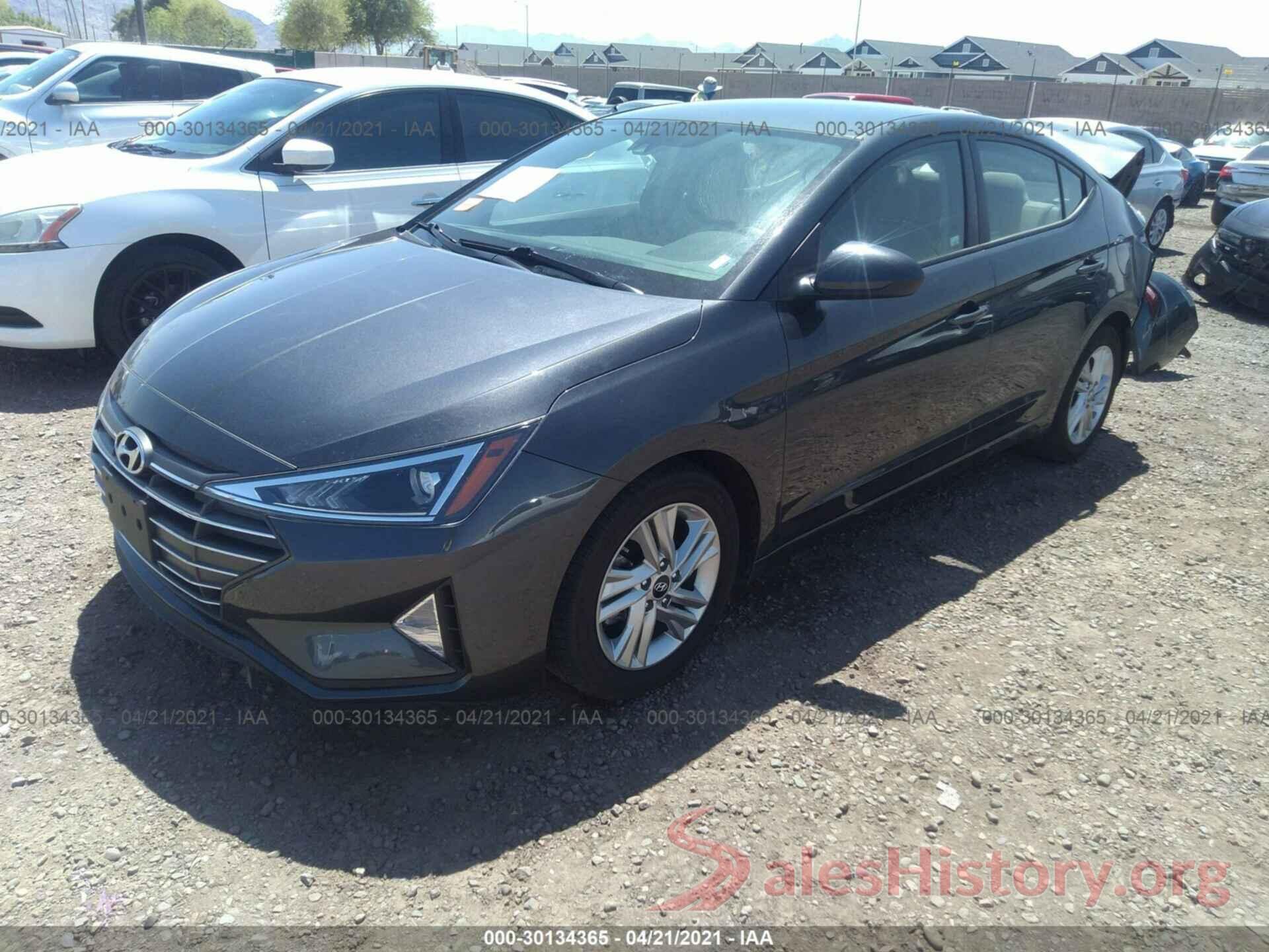 5NPD84LF5LH572111 2020 HYUNDAI ELANTRA