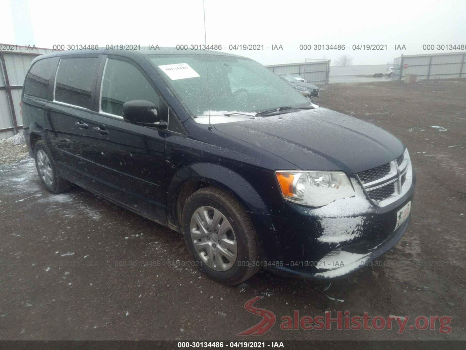 2C4RDGBGXHR687665 2017 DODGE GRAND CARAVAN