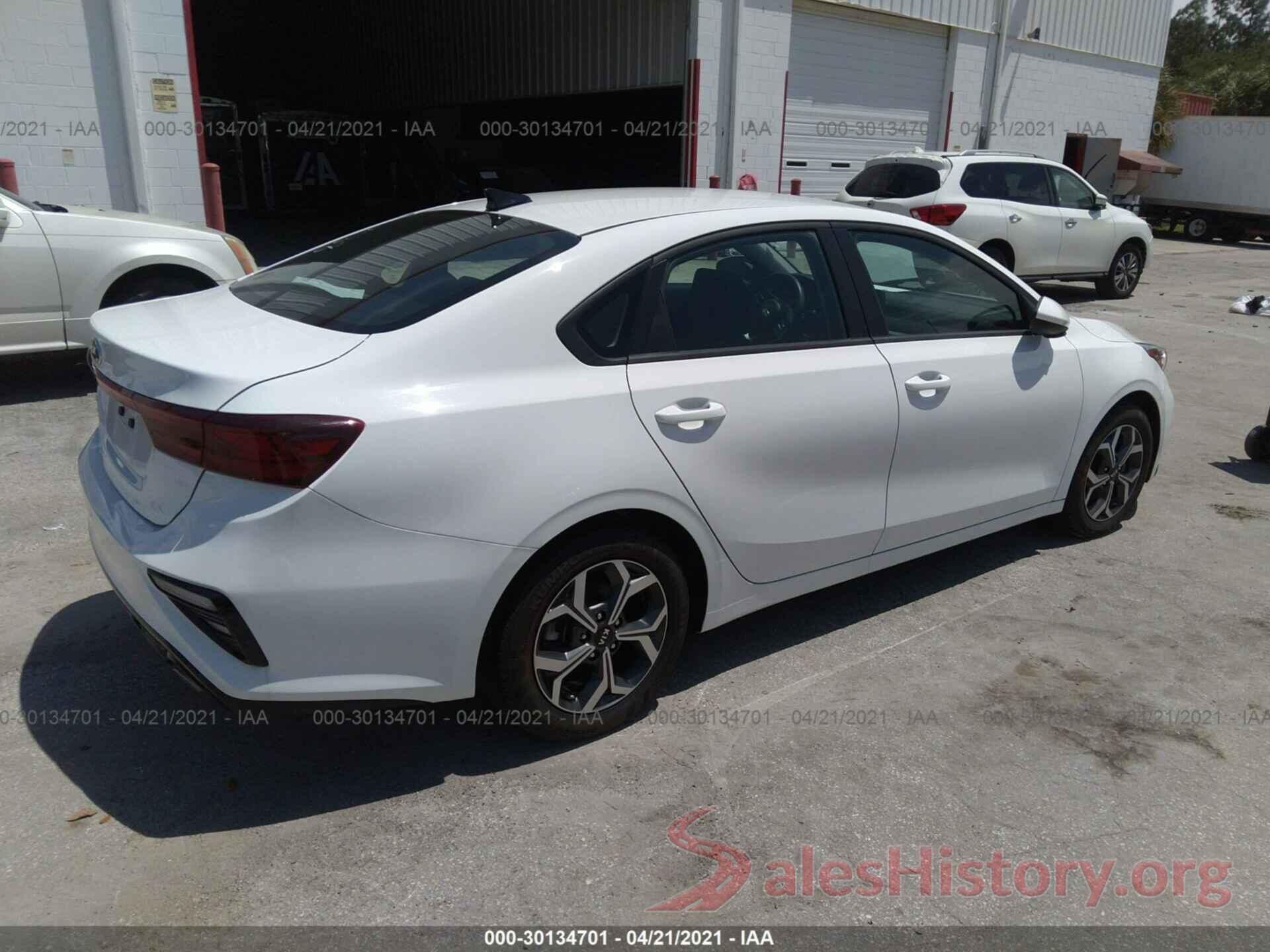 3KPF24ADXLE140632 2020 KIA FORTE