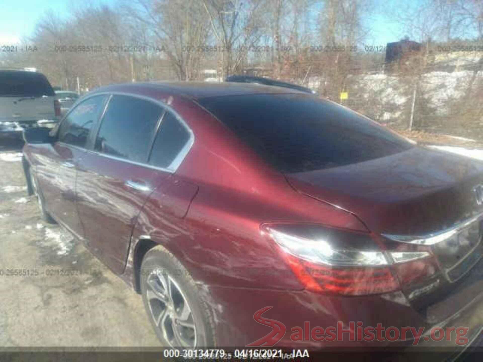 1HGCR2F38GA155515 2016 HONDA ACCORD SEDAN