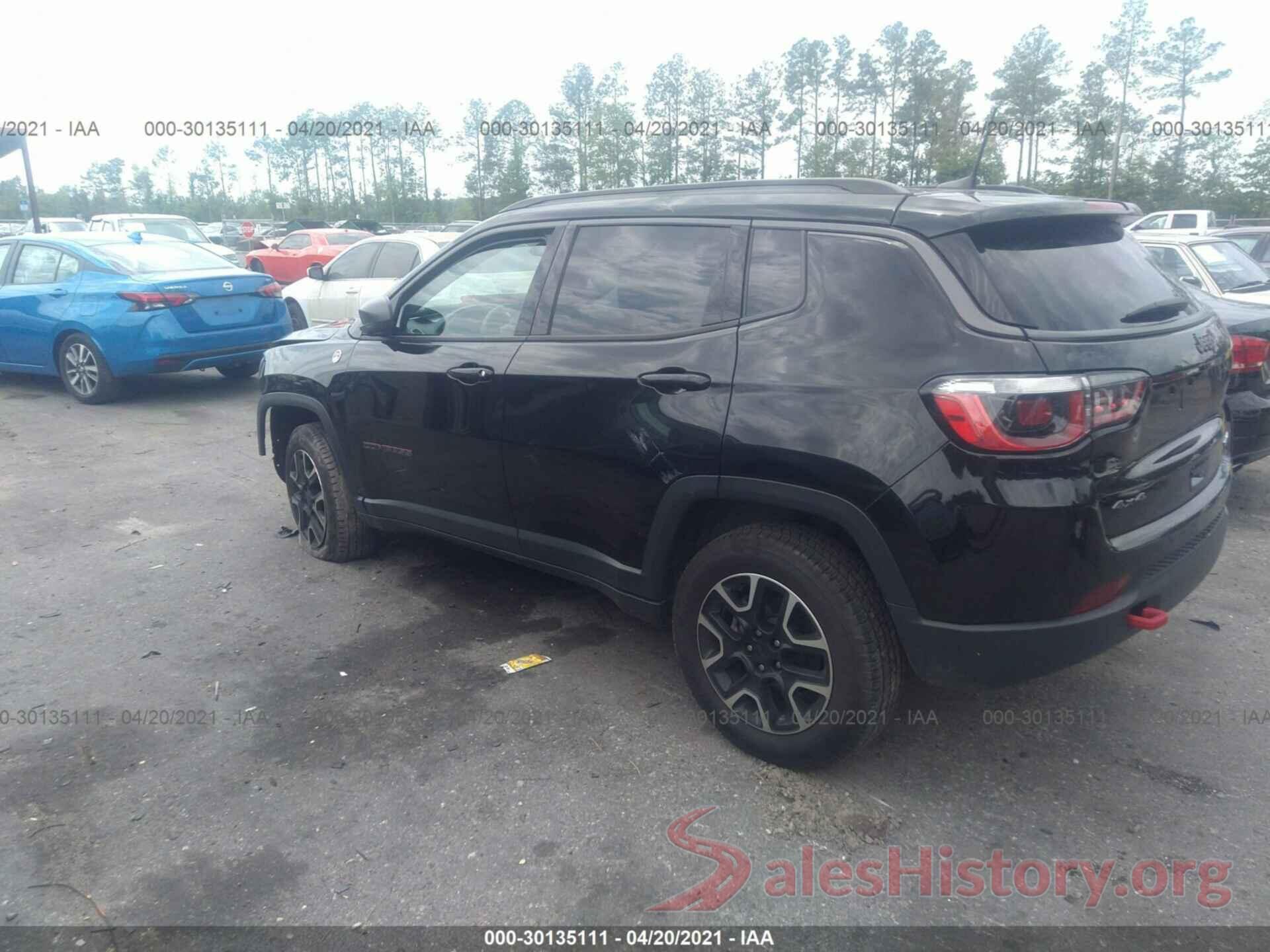 3C4NJDDB6LT190528 2020 JEEP COMPASS