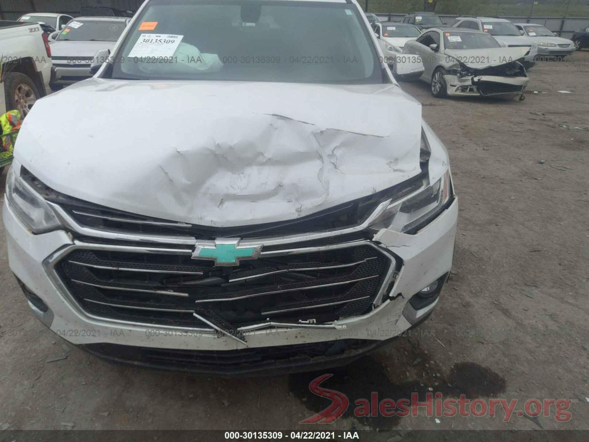 1GNERHKW2JJ125550 2018 CHEVROLET TRAVERSE