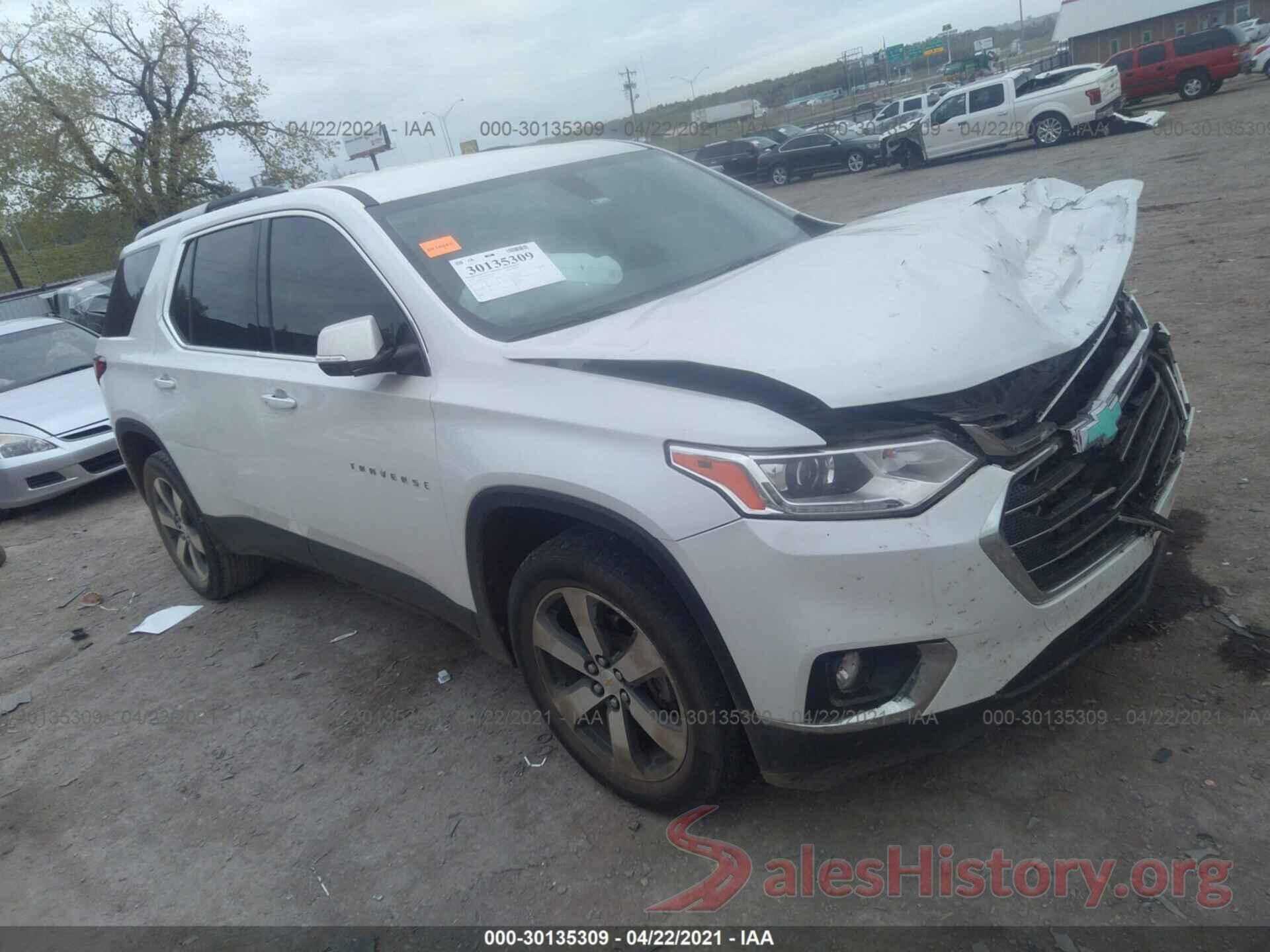 1GNERHKW2JJ125550 2018 CHEVROLET TRAVERSE