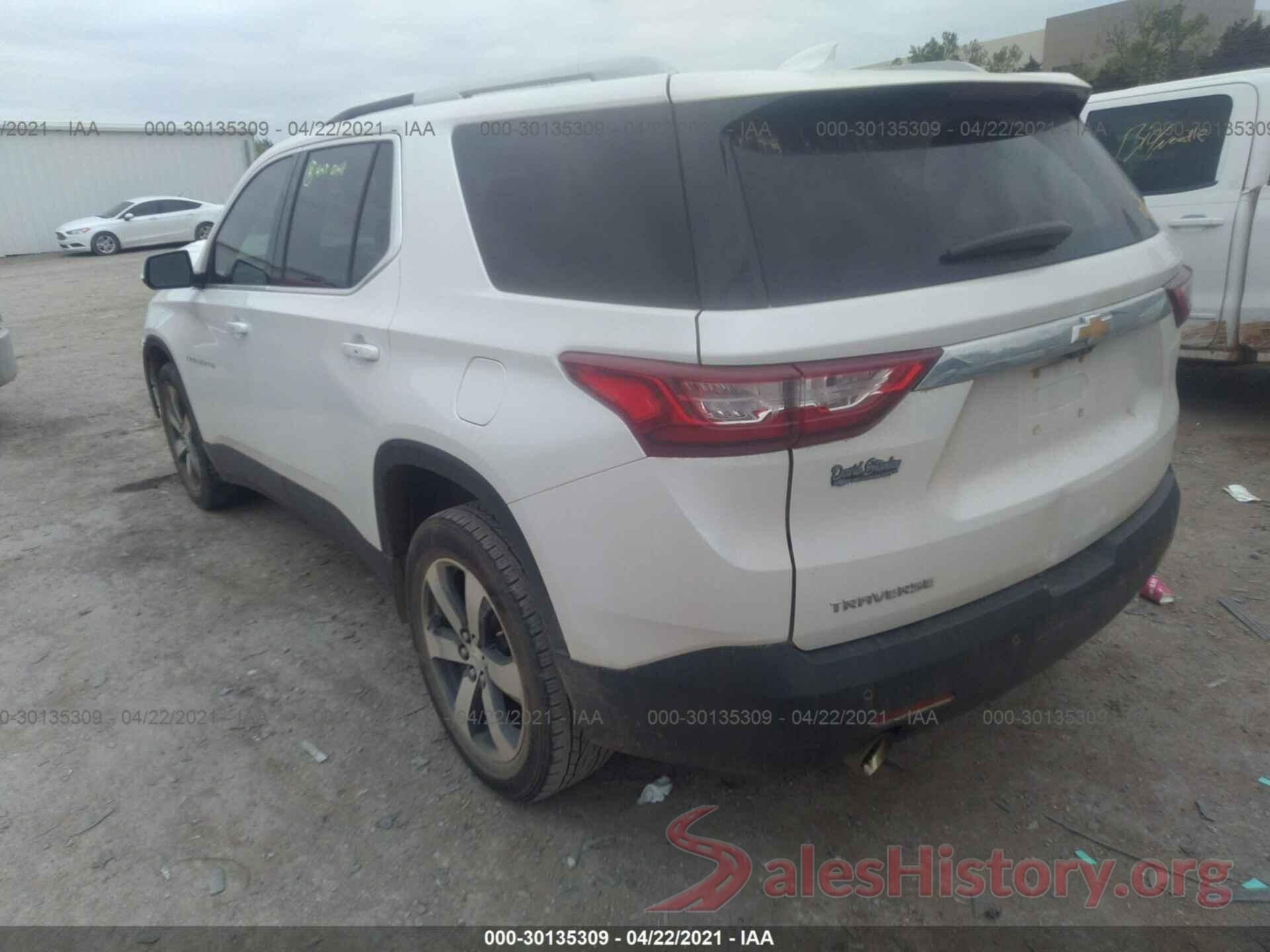 1GNERHKW2JJ125550 2018 CHEVROLET TRAVERSE