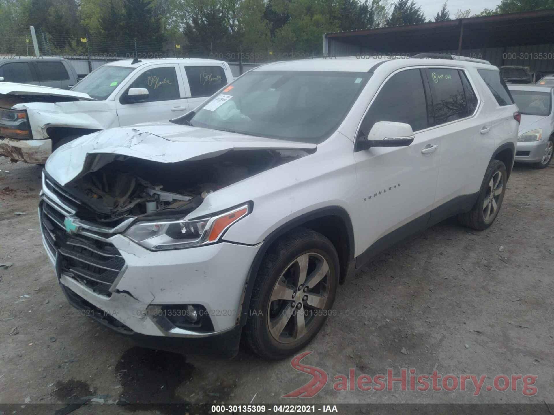 1GNERHKW2JJ125550 2018 CHEVROLET TRAVERSE