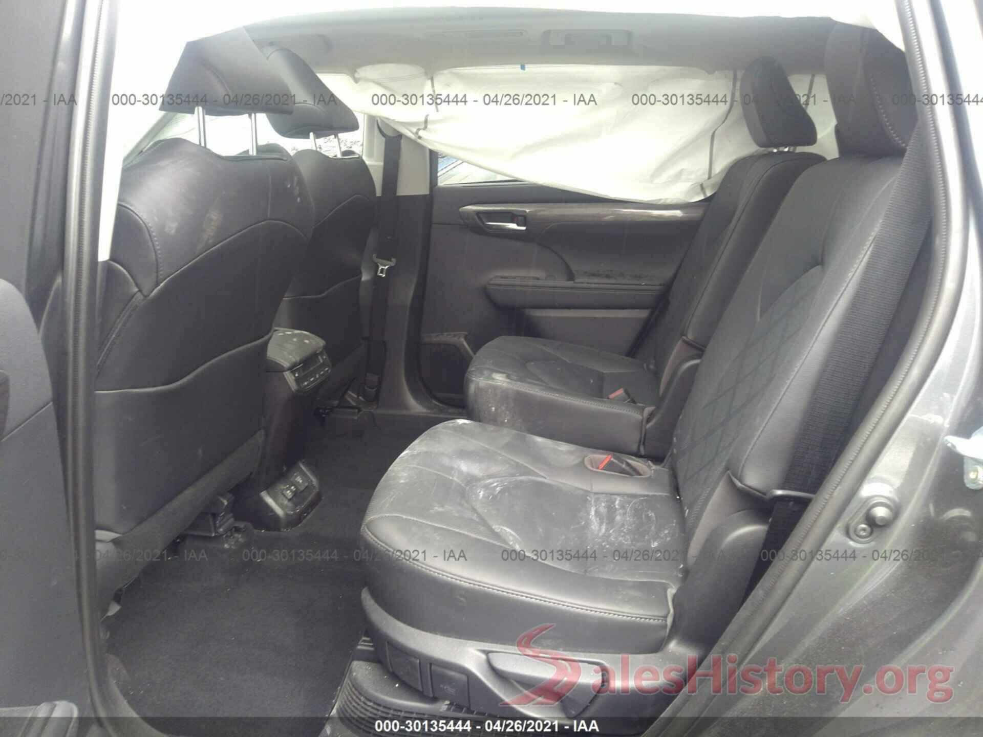 5TDEBRCH9LS005561 2020 TOYOTA HIGHLANDER