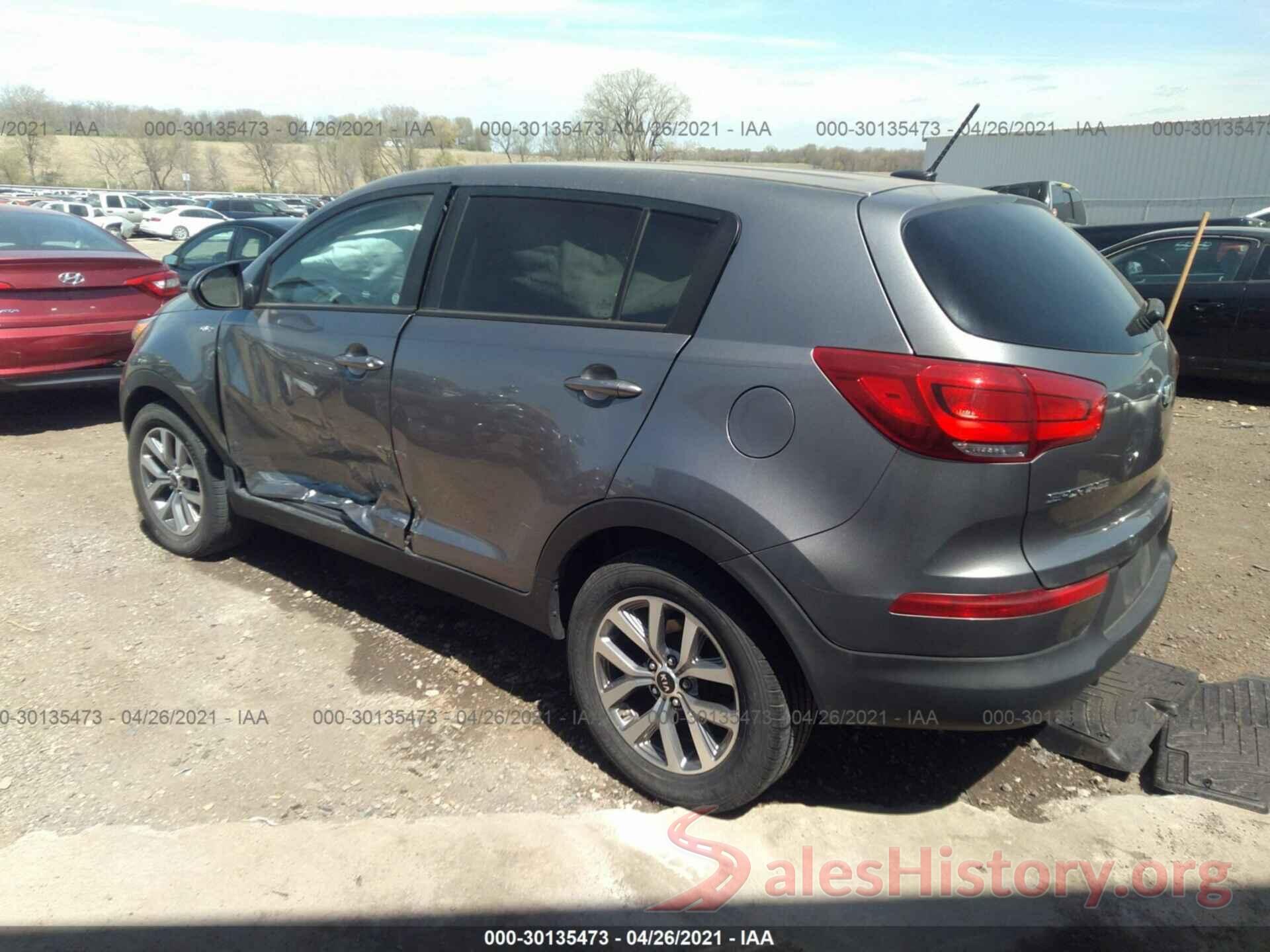 KNDPBCAC3G7870958 2016 KIA SPORTAGE