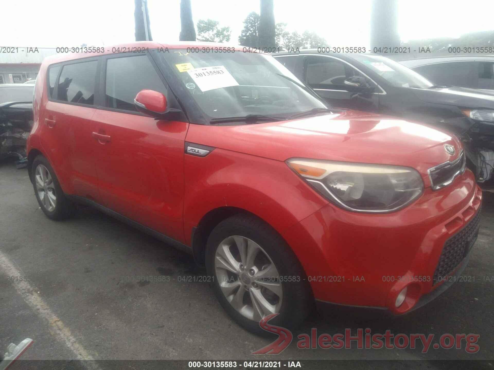 KNDJX3A51G7818835 2016 KIA SOUL