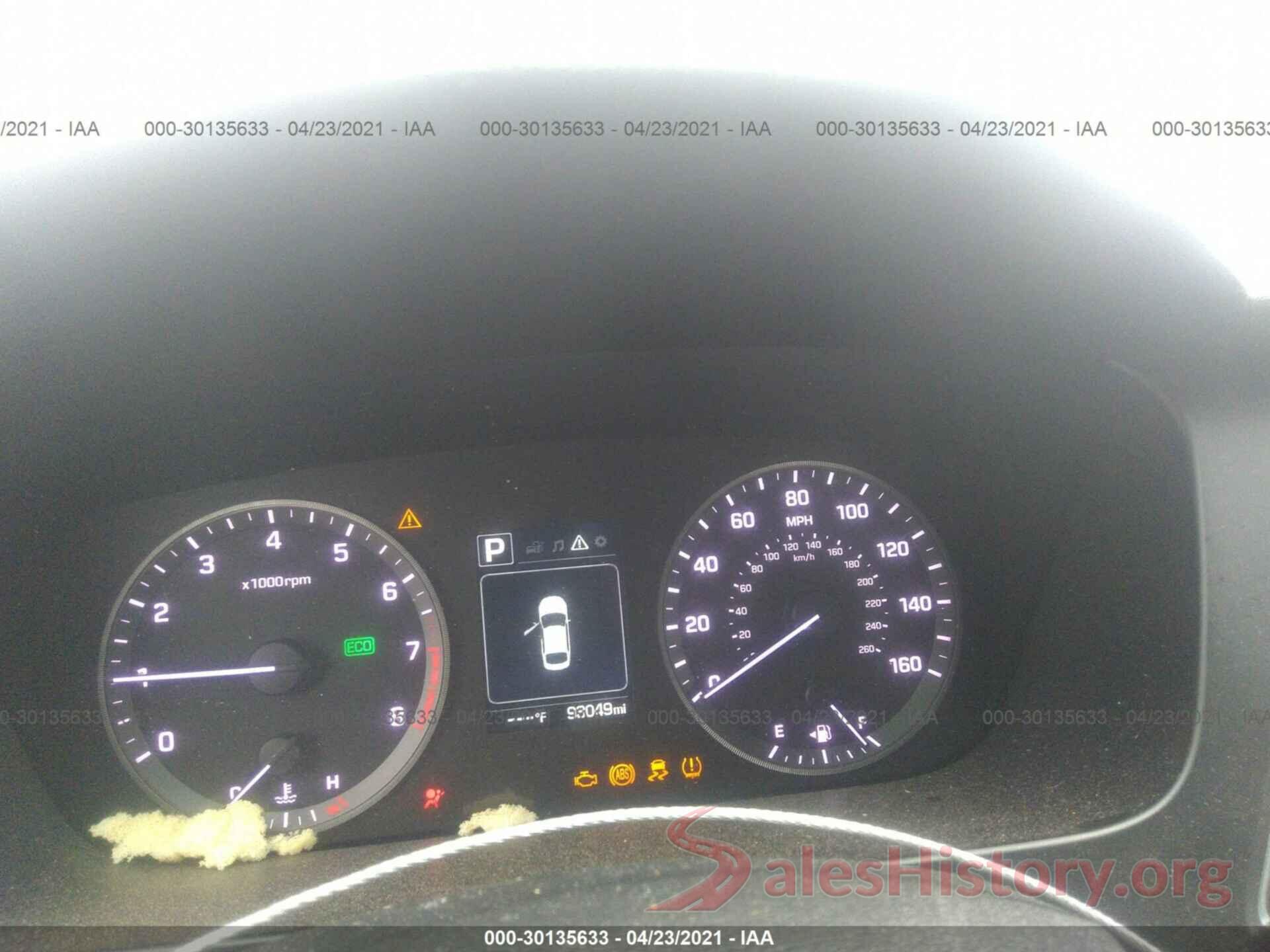 5NPE24AF7GH327650 2016 HYUNDAI SONATA