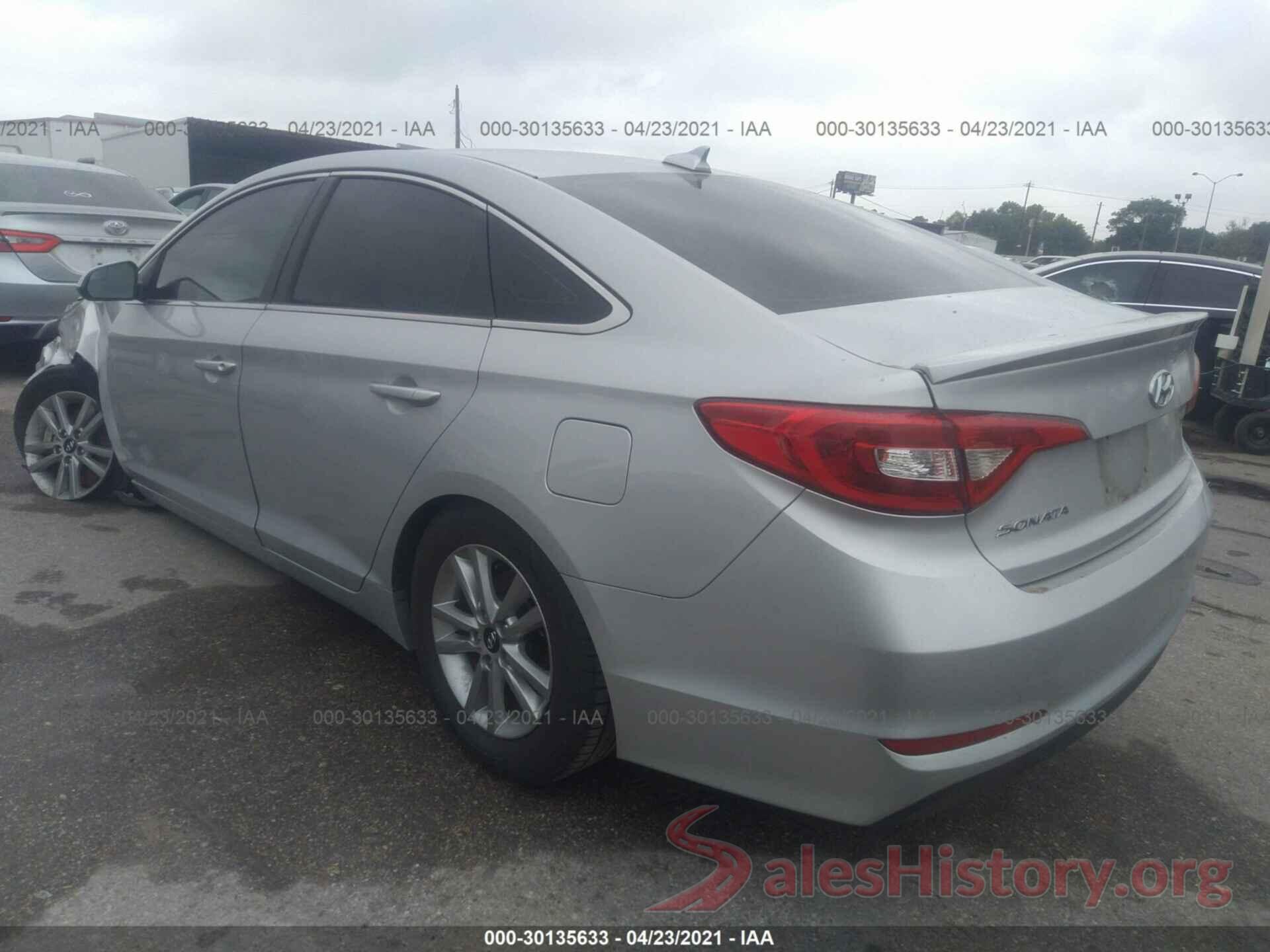 5NPE24AF7GH327650 2016 HYUNDAI SONATA