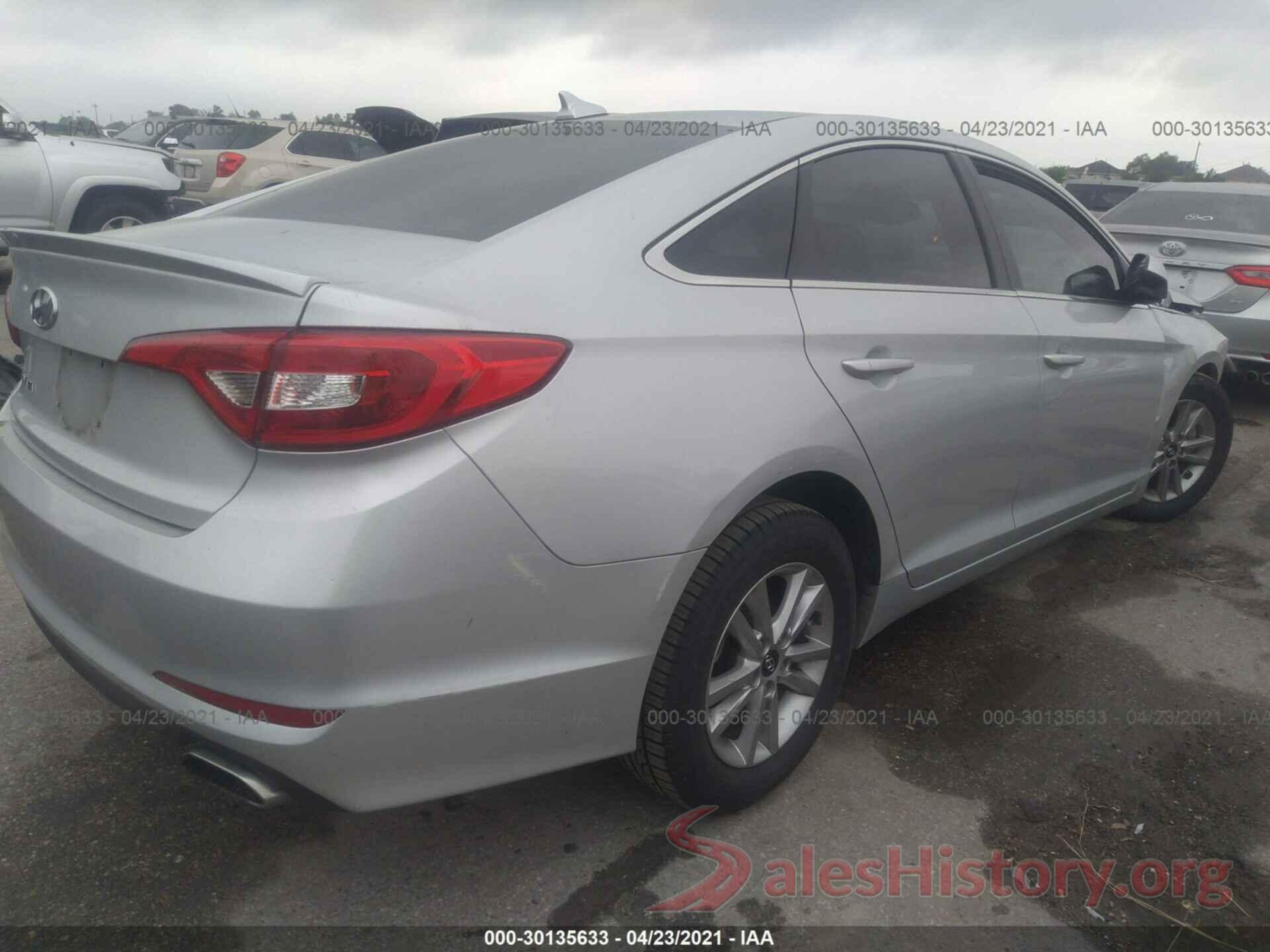 5NPE24AF7GH327650 2016 HYUNDAI SONATA