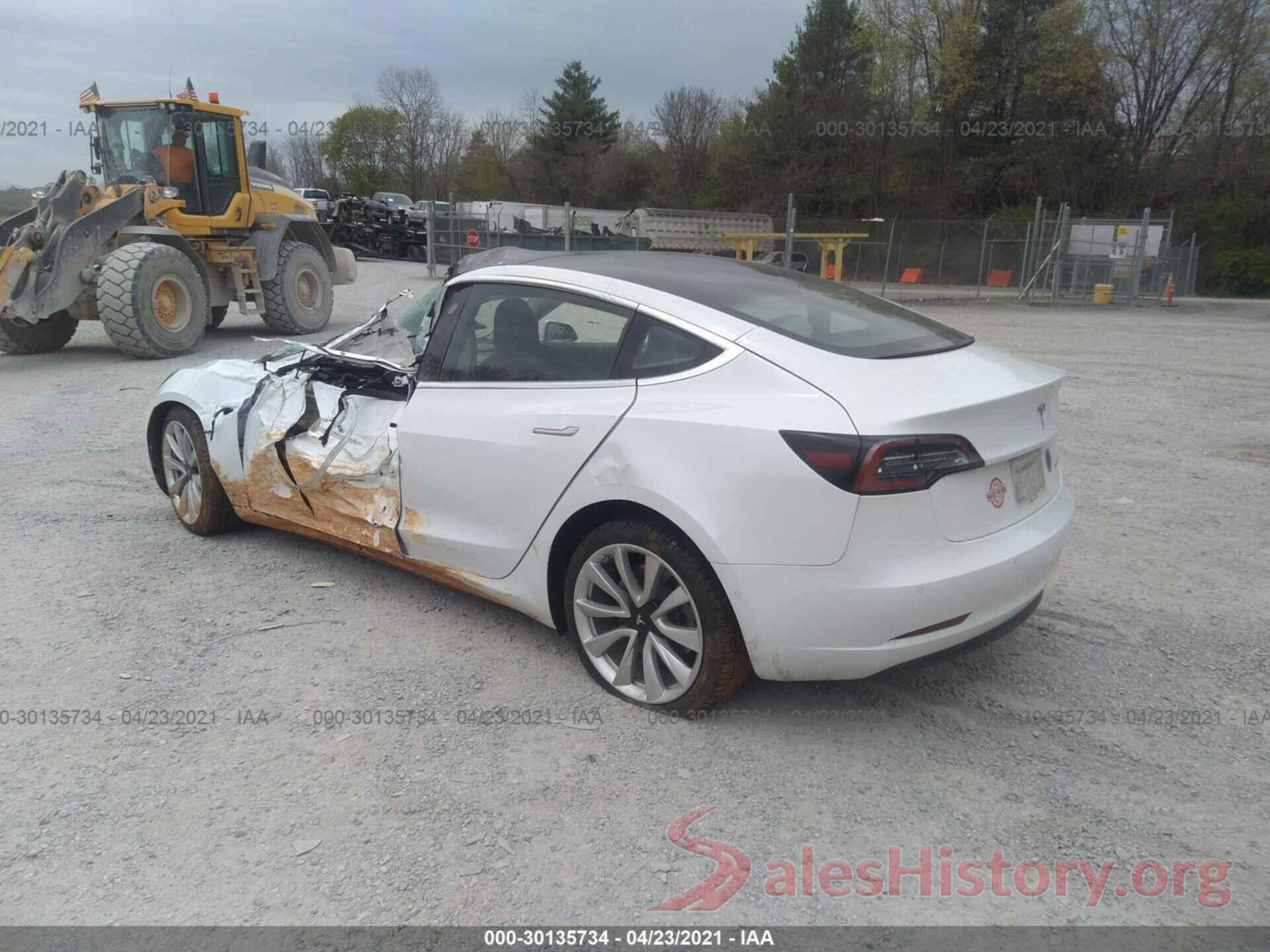 5YJ3E1EB6JF092555 2018 TESLA MODEL 3