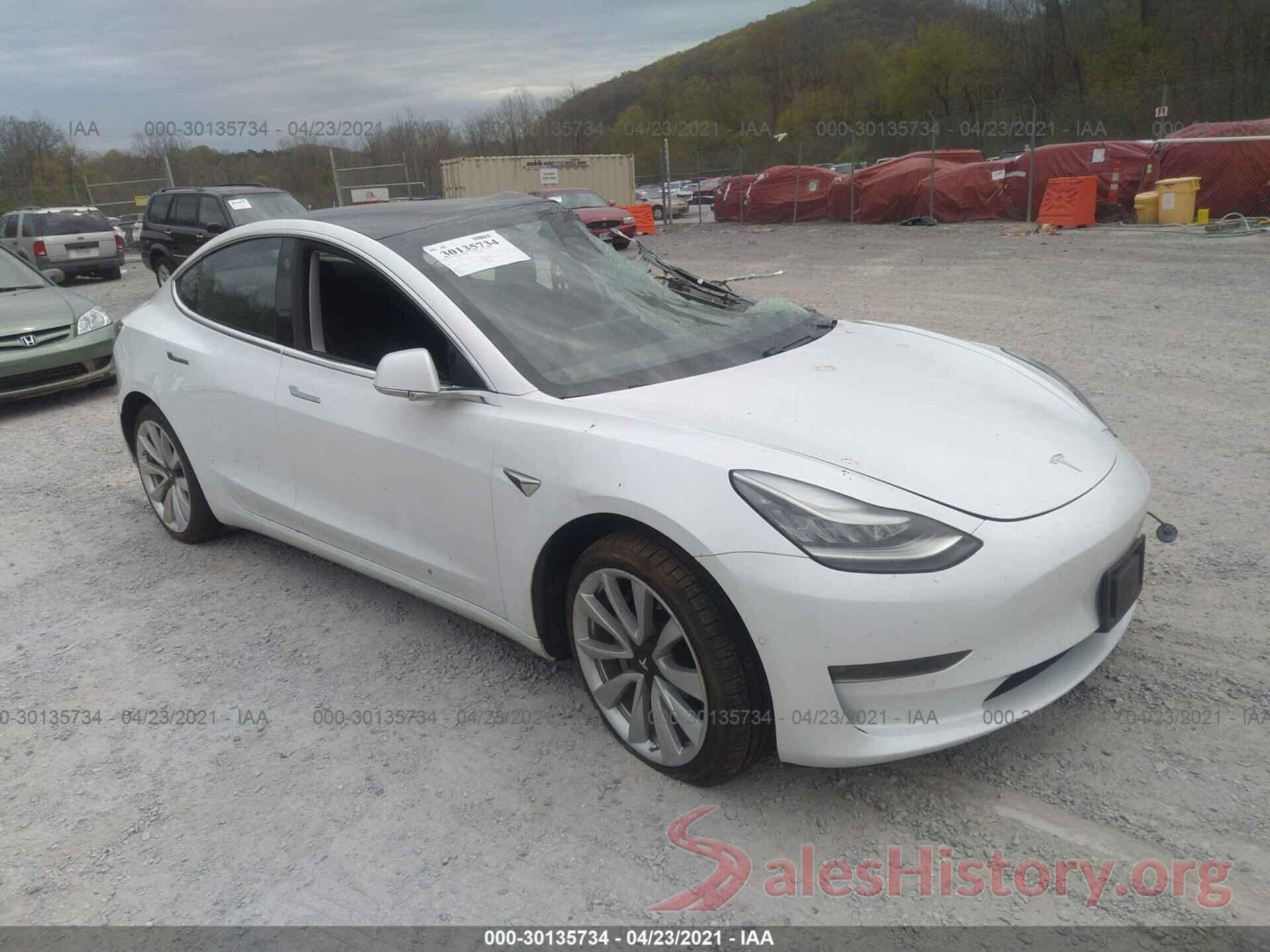 5YJ3E1EB6JF092555 2018 TESLA MODEL 3