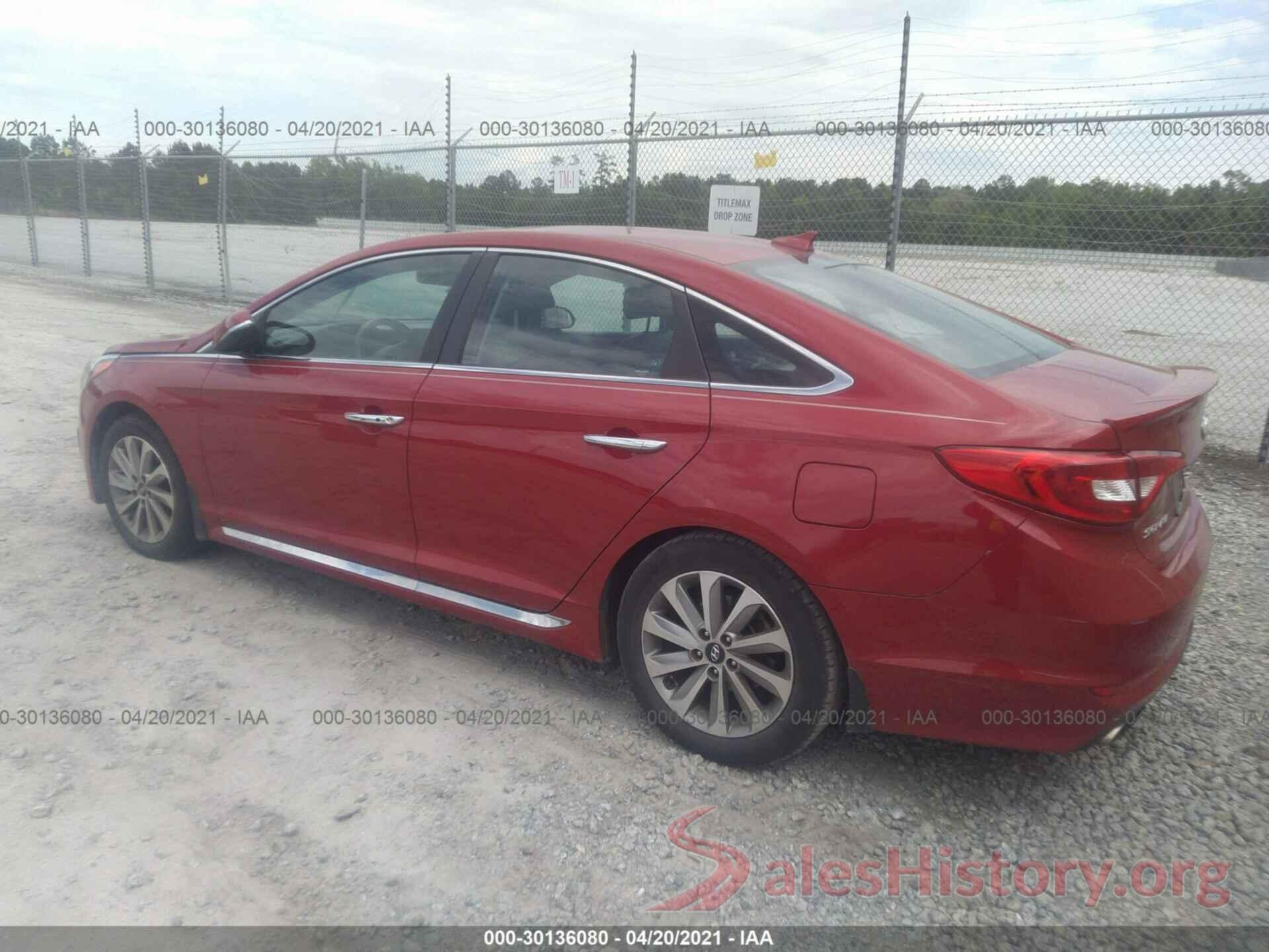 5NPE34AF3HH593388 2017 HYUNDAI SONATA