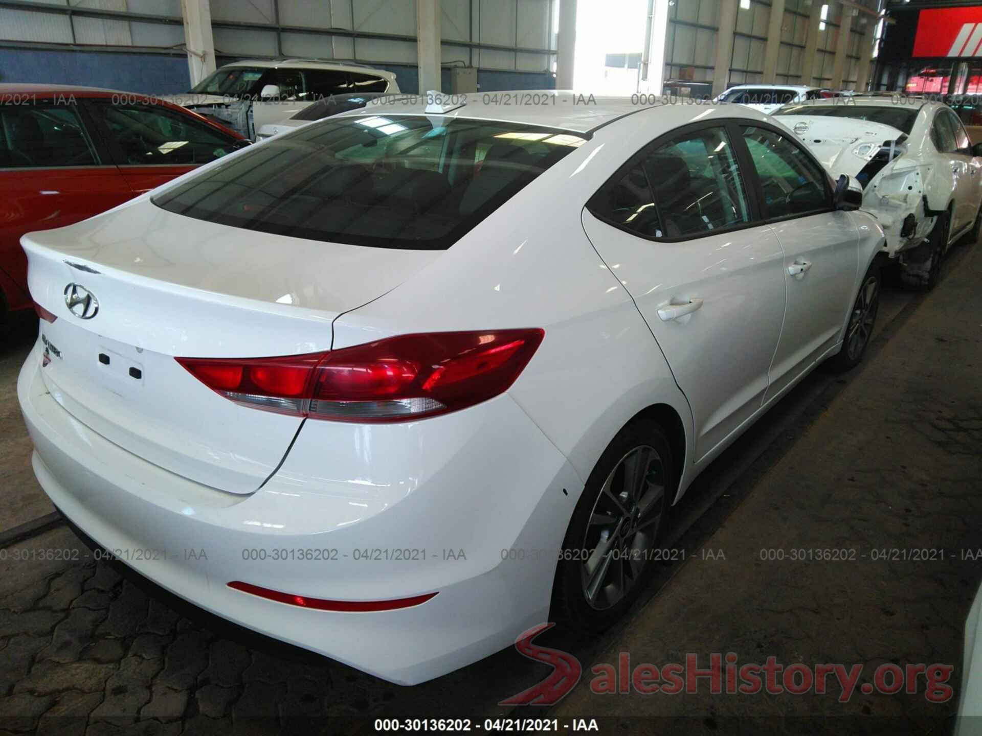 KMHD84LF0JU663043 2018 HYUNDAI ELANTRA