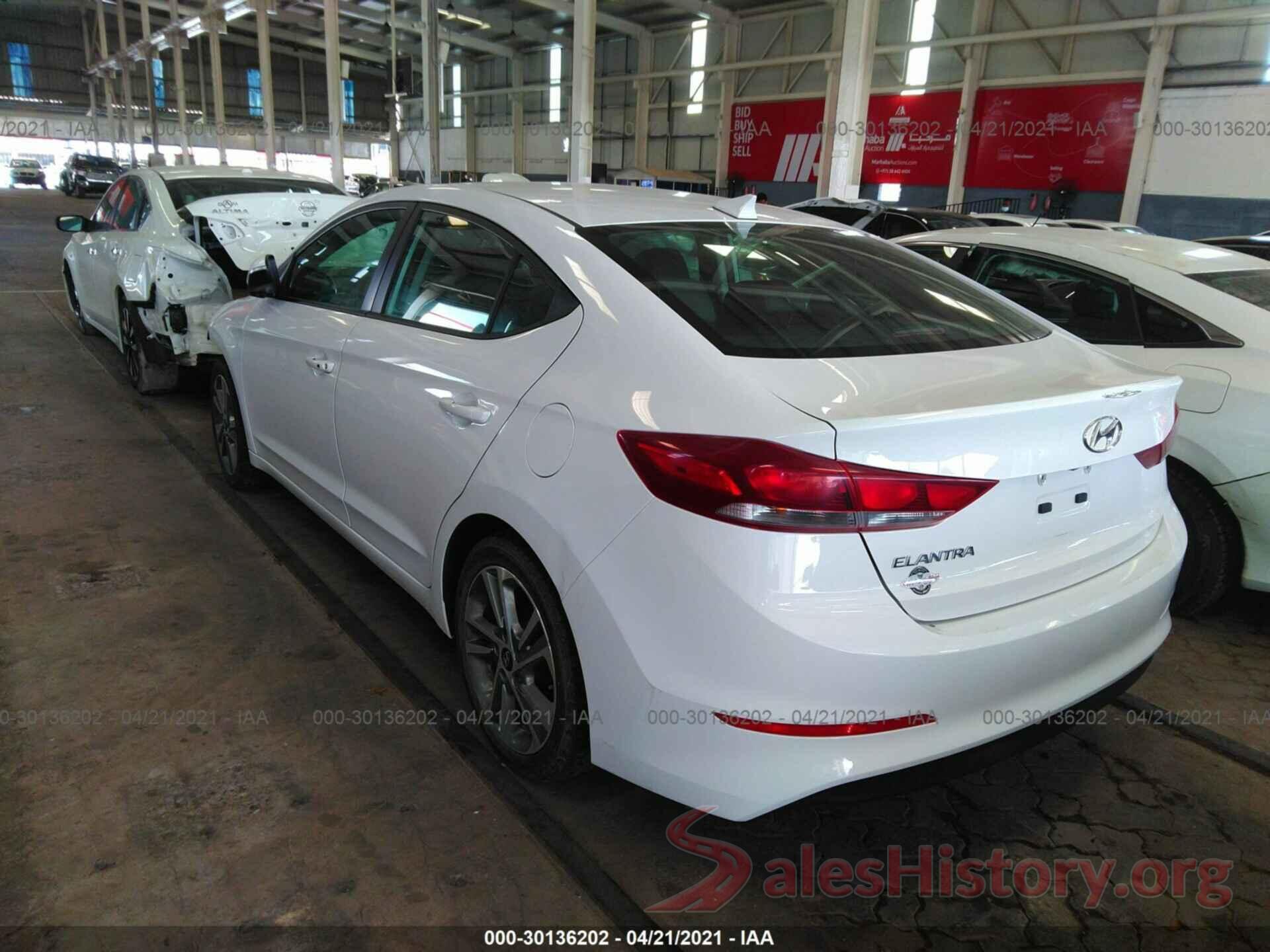 KMHD84LF0JU663043 2018 HYUNDAI ELANTRA