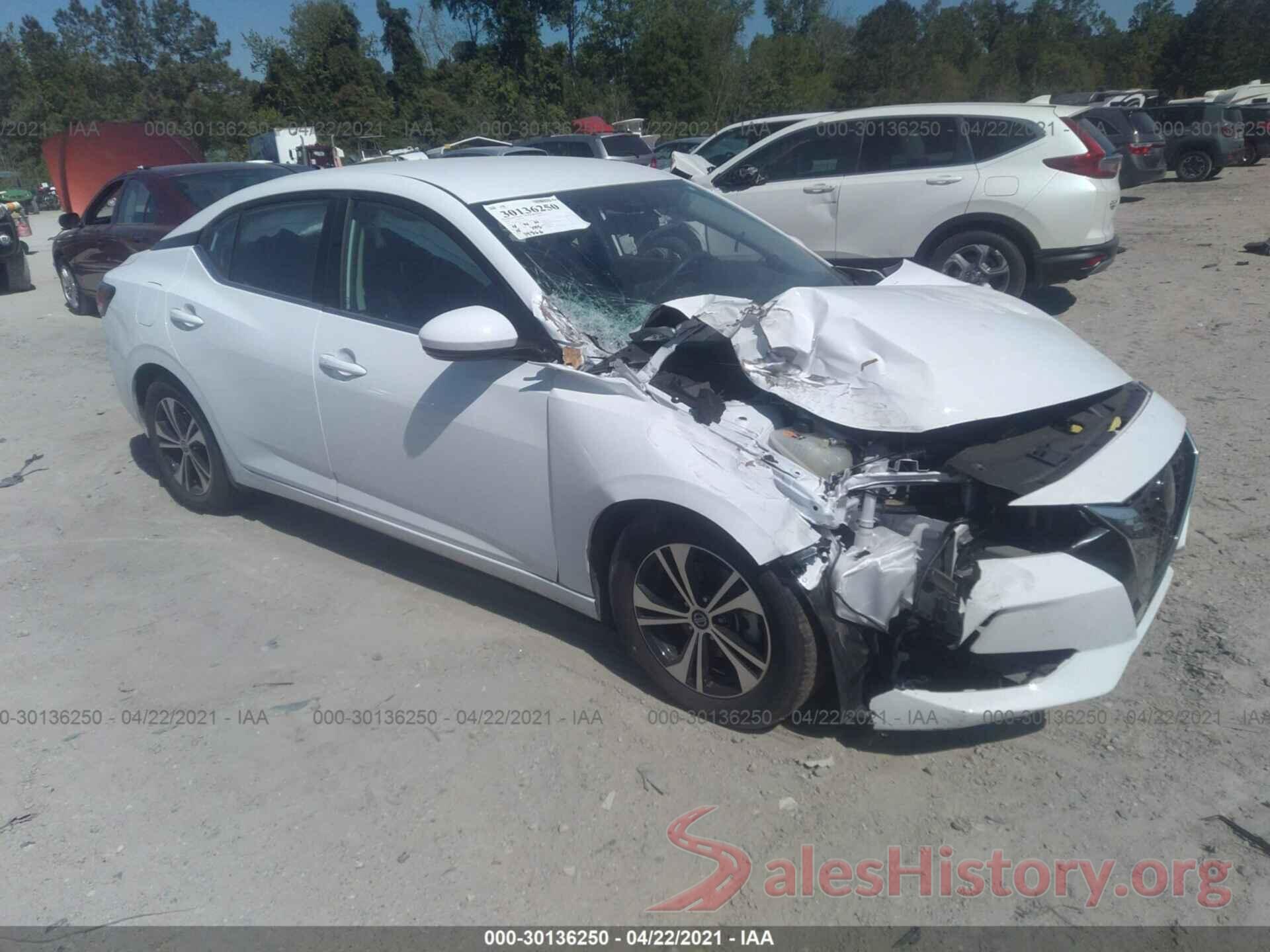 3N1AB8CV0LY220157 2020 NISSAN SENTRA