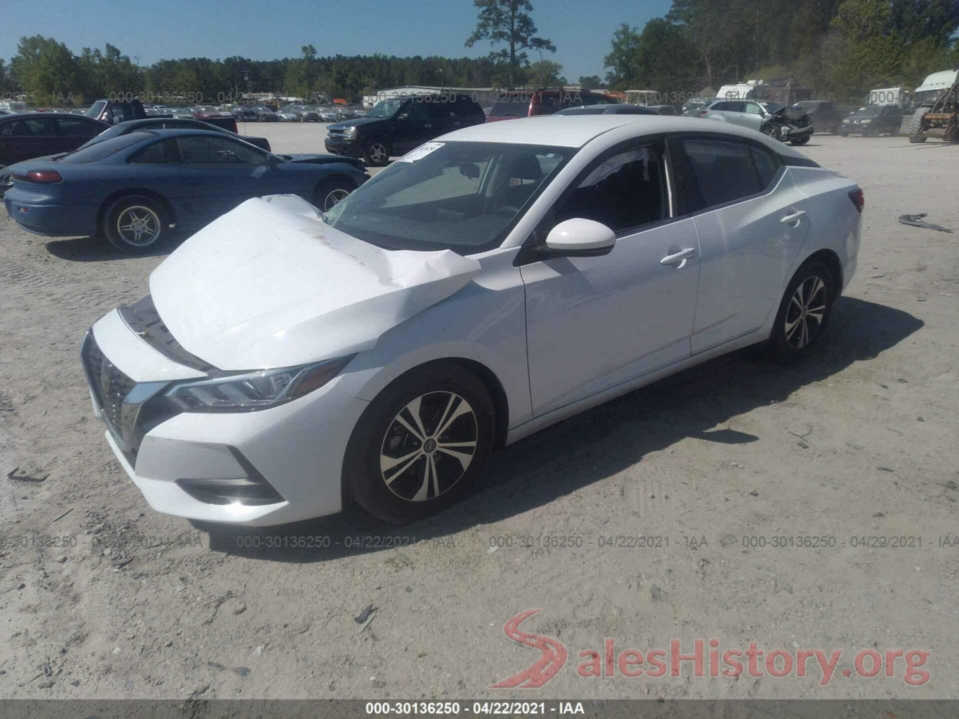 3N1AB8CV0LY220157 2020 NISSAN SENTRA