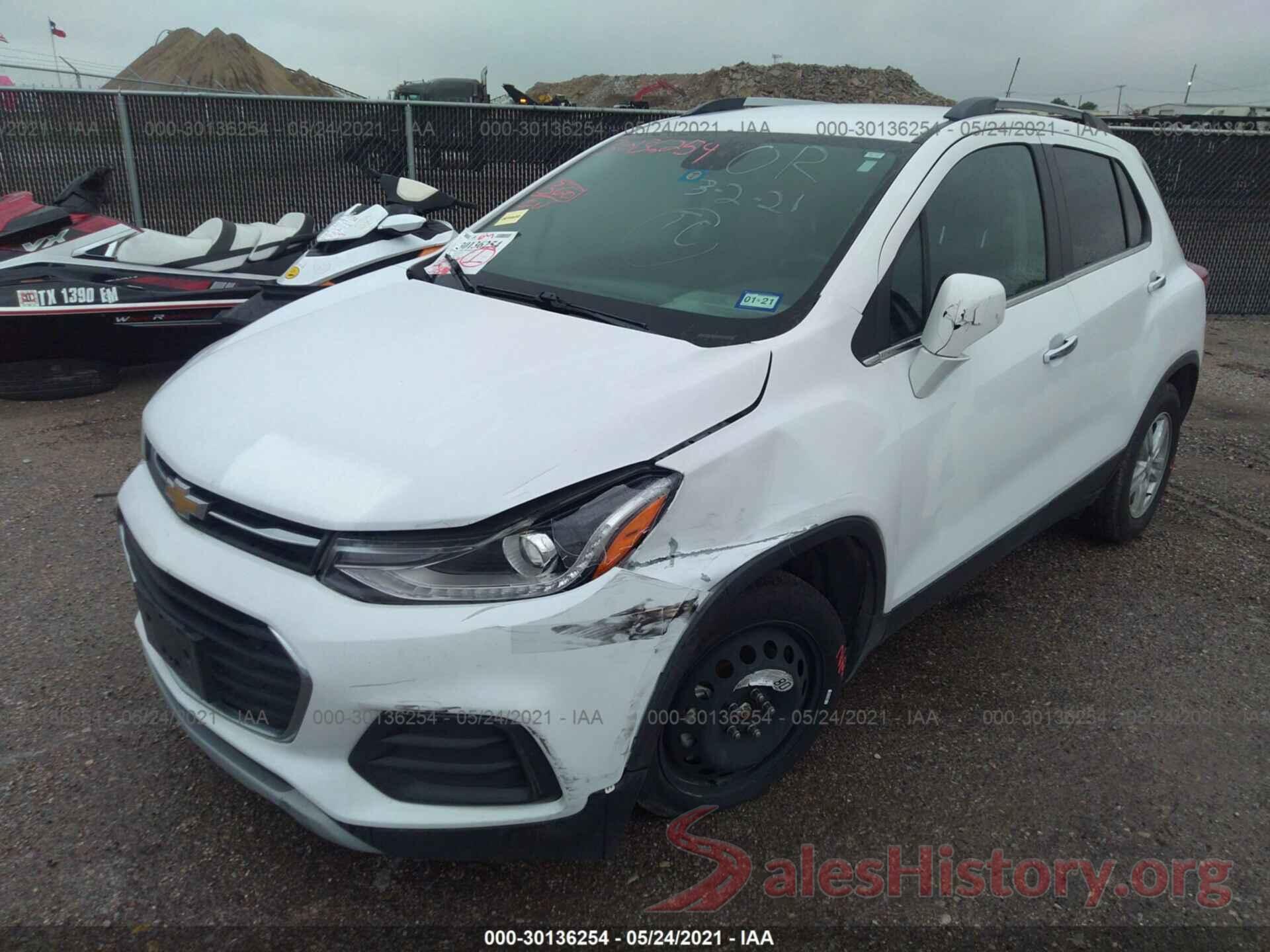 3GNCJLSB7HL190461 2017 CHEVROLET TRAX