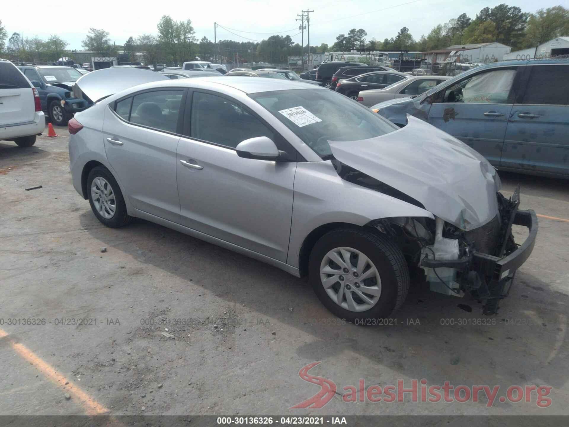 5NPD74LF0HH207586 2017 HYUNDAI ELANTRA