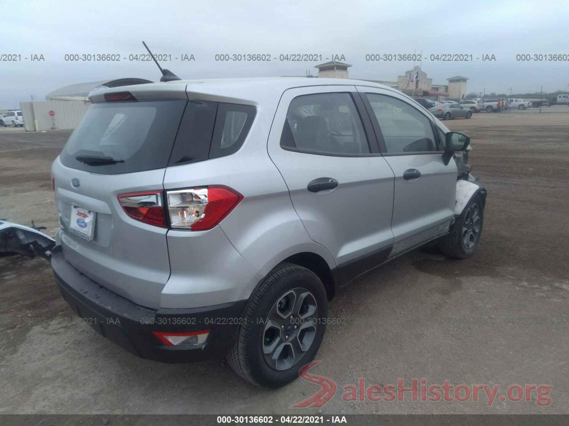 MAJ3S2FE3MC397719 2021 FORD ECOSPORT