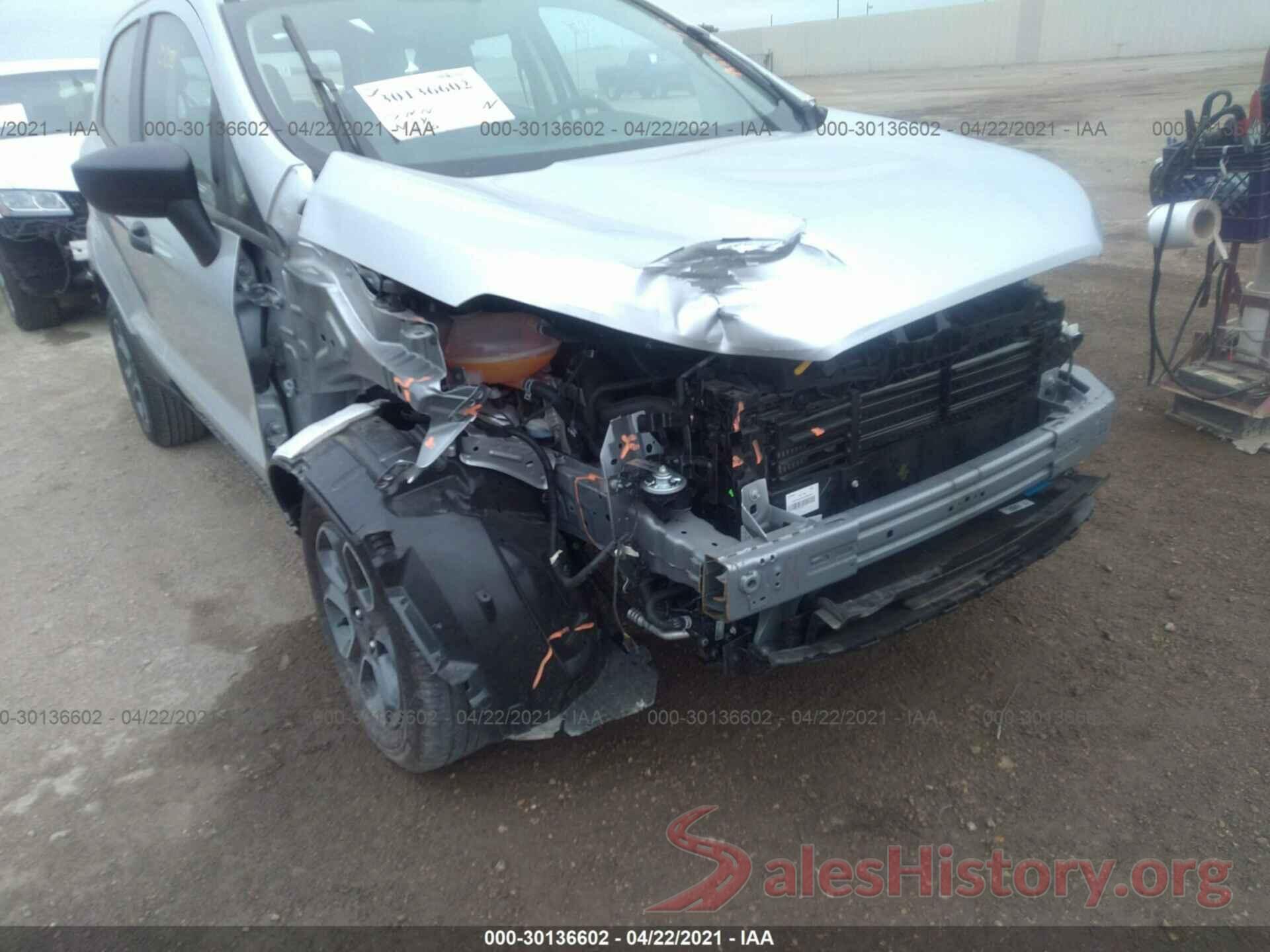 MAJ3S2FE3MC397719 2021 FORD ECOSPORT