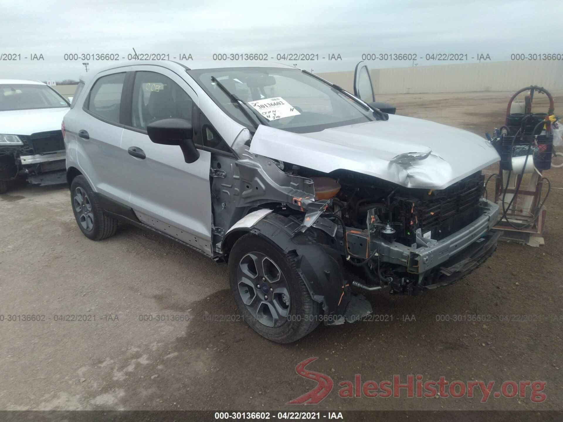 MAJ3S2FE3MC397719 2021 FORD ECOSPORT