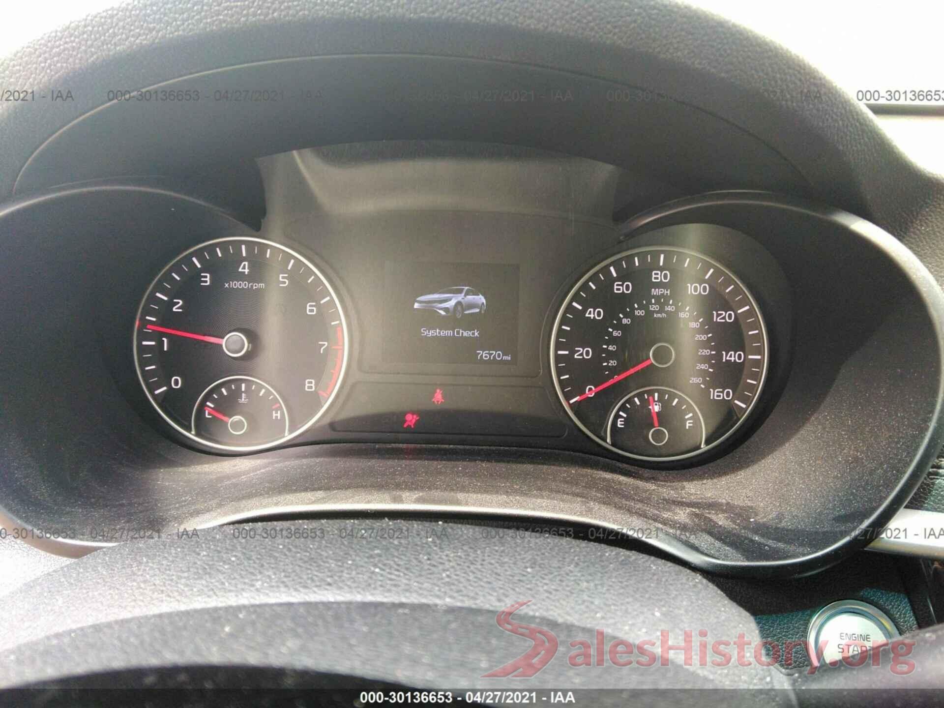 5XXGT4L34LG416400 2020 KIA OPTIMA