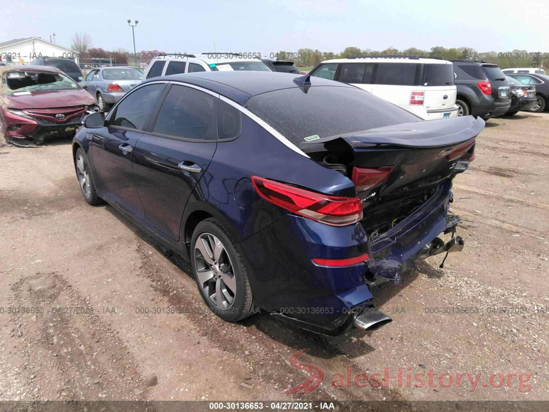 5XXGT4L34LG416400 2020 KIA OPTIMA