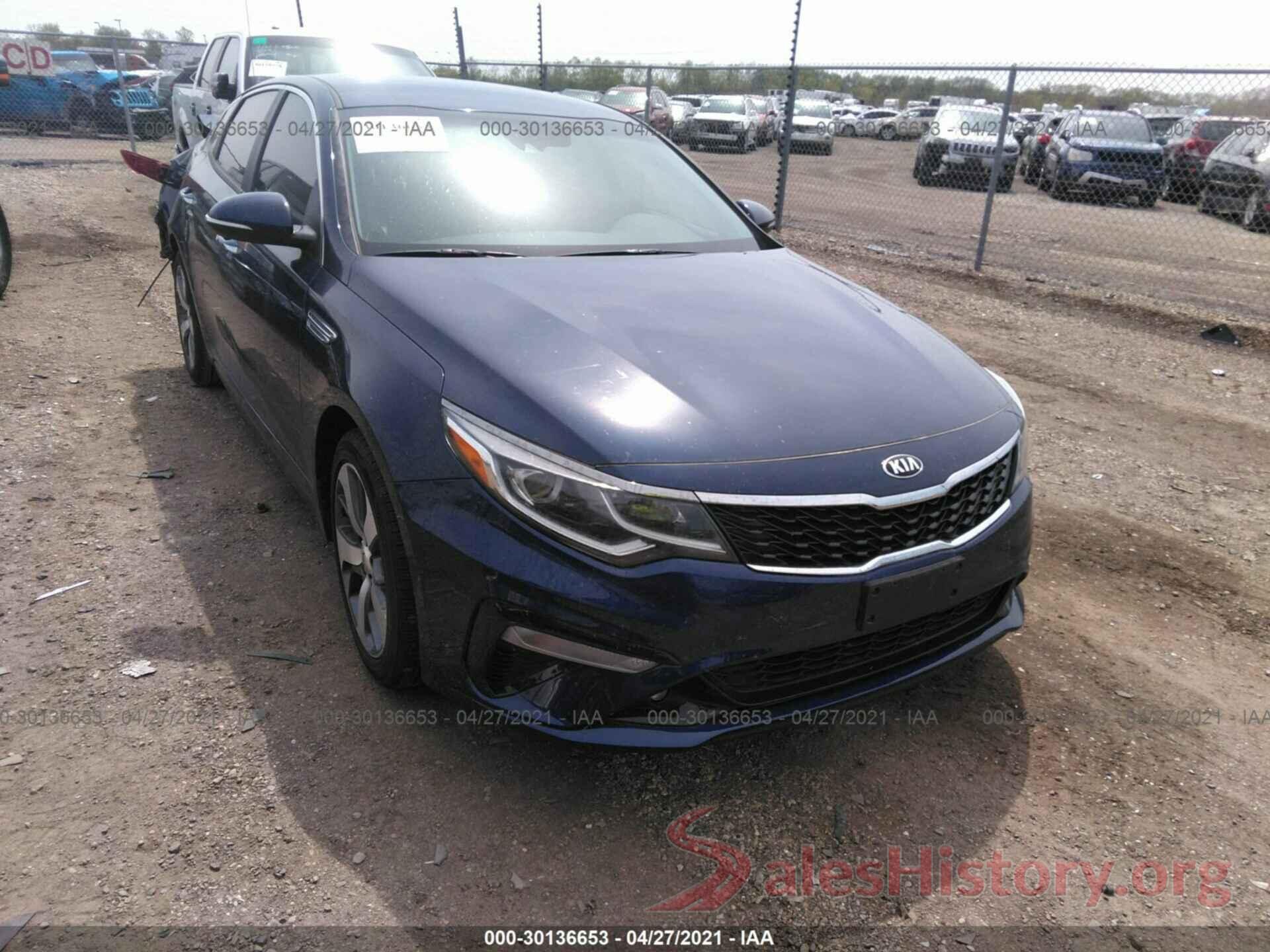 5XXGT4L34LG416400 2020 KIA OPTIMA