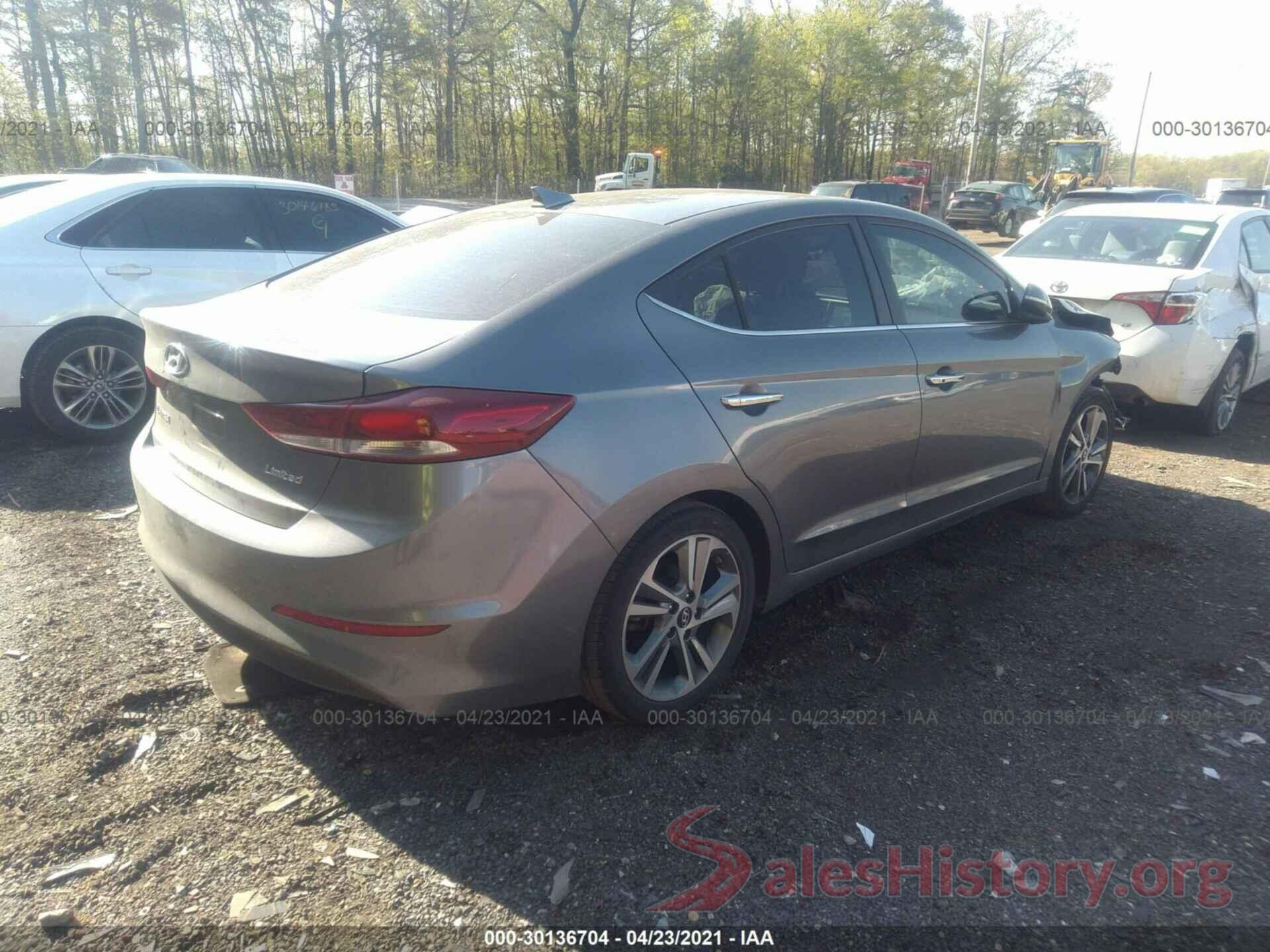 KMHD84LF7HU176240 2017 HYUNDAI ELANTRA