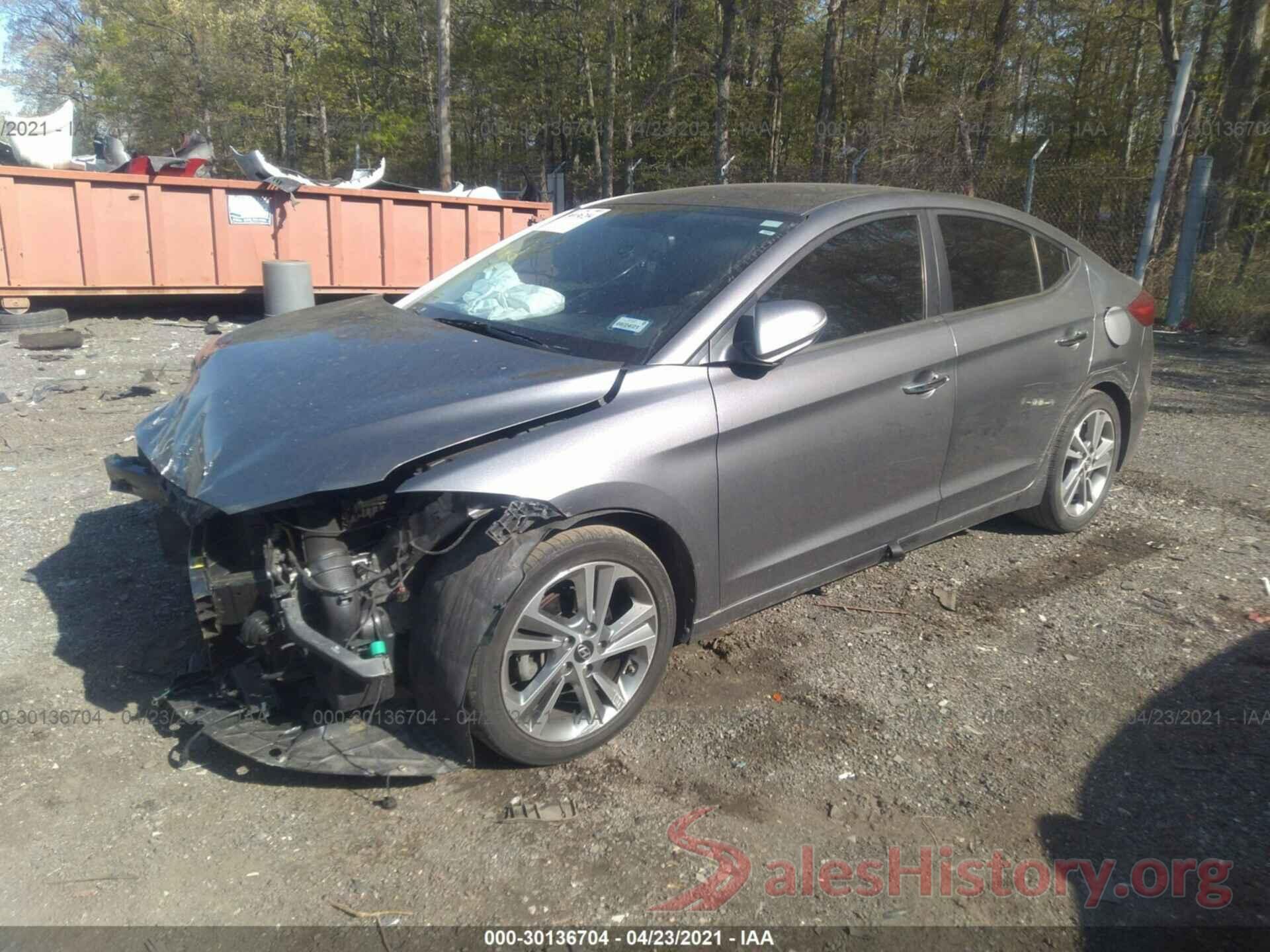 KMHD84LF7HU176240 2017 HYUNDAI ELANTRA