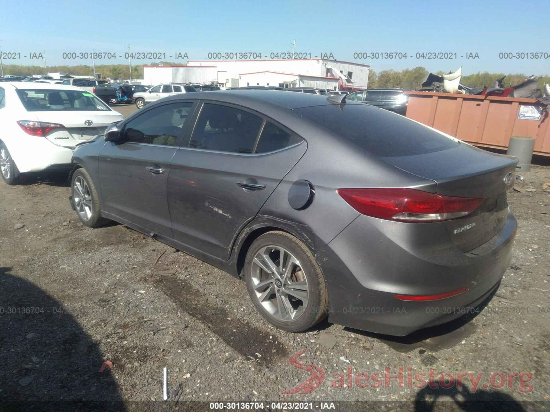 KMHD84LF7HU176240 2017 HYUNDAI ELANTRA