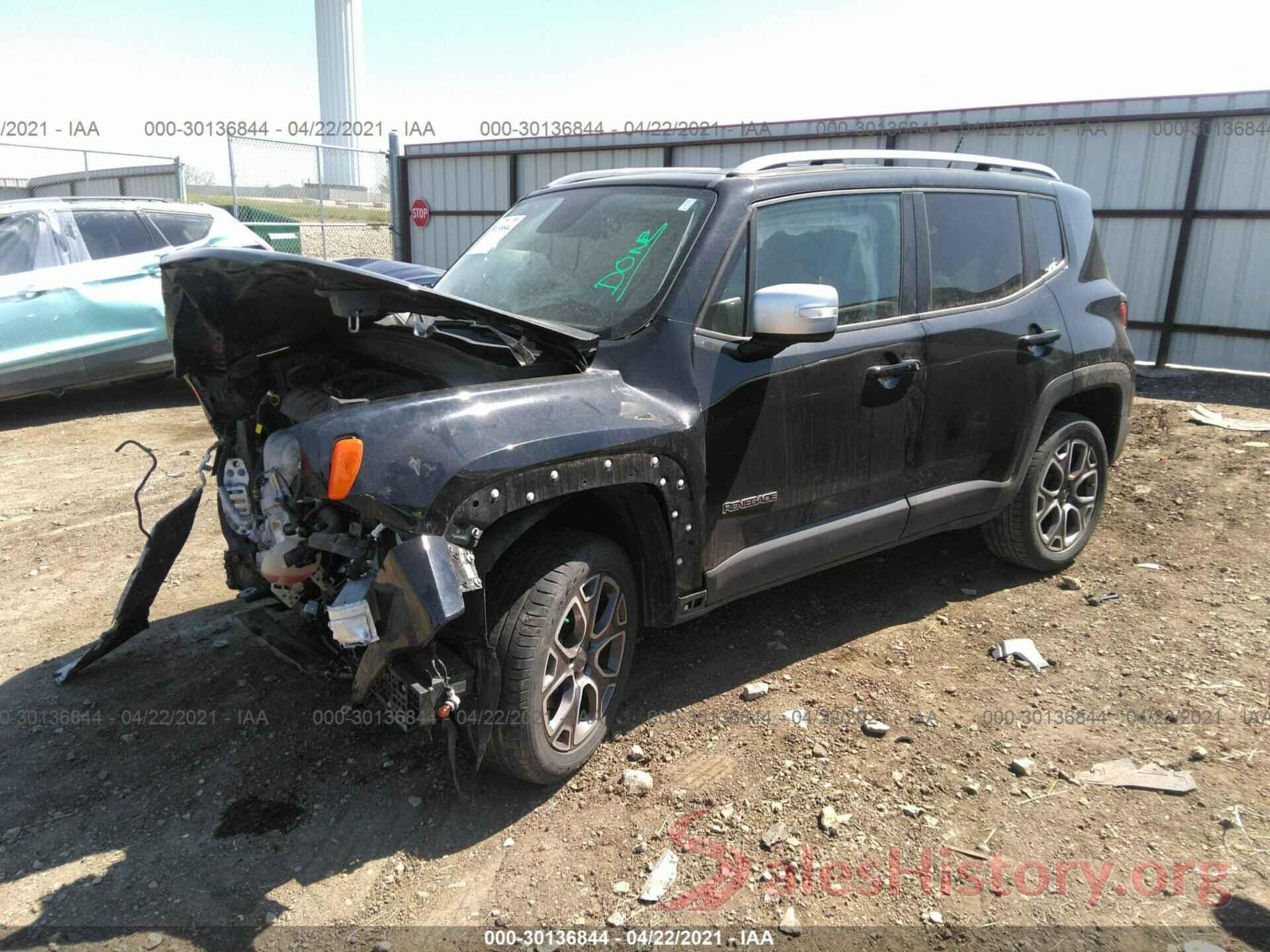 ZACCJBDB5HPE53781 2017 JEEP RENEGADE