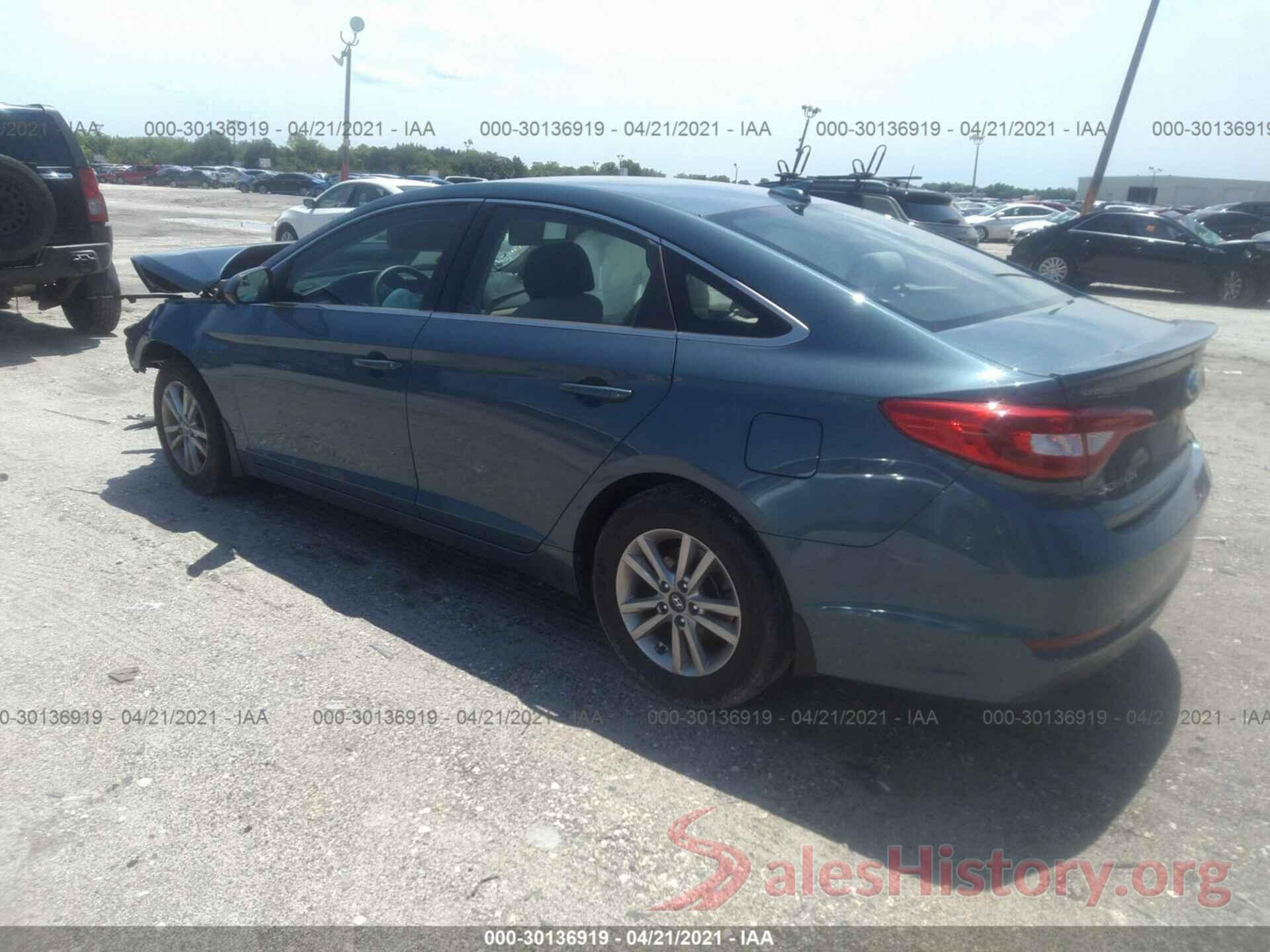 5NPE24AF0GH402043 2016 HYUNDAI SONATA