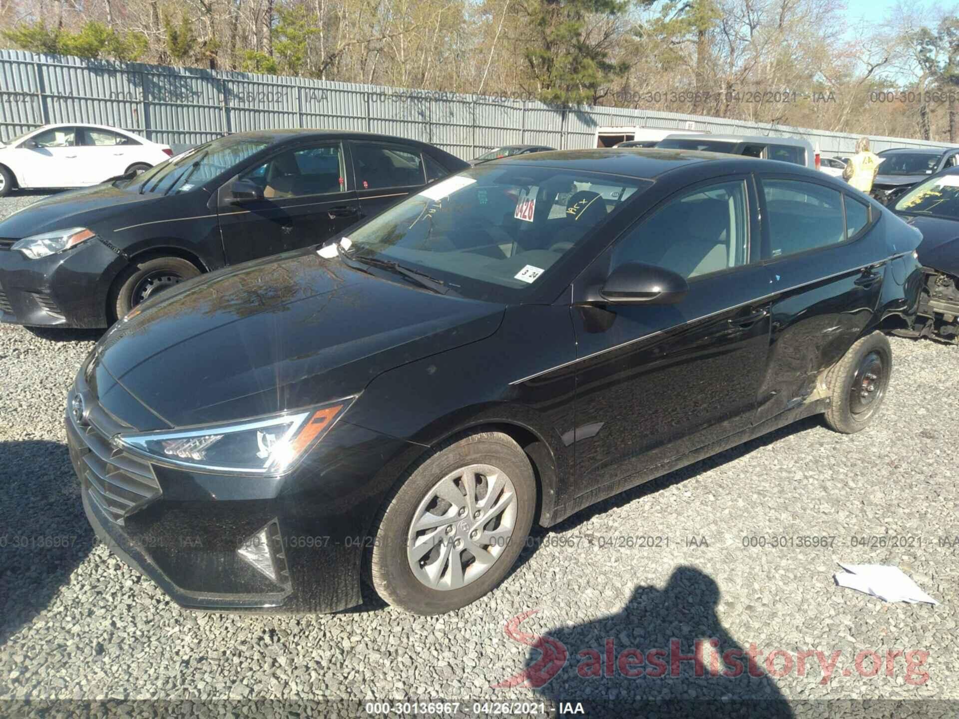 5NPD74LF7KH444101 2019 HYUNDAI ELANTRA