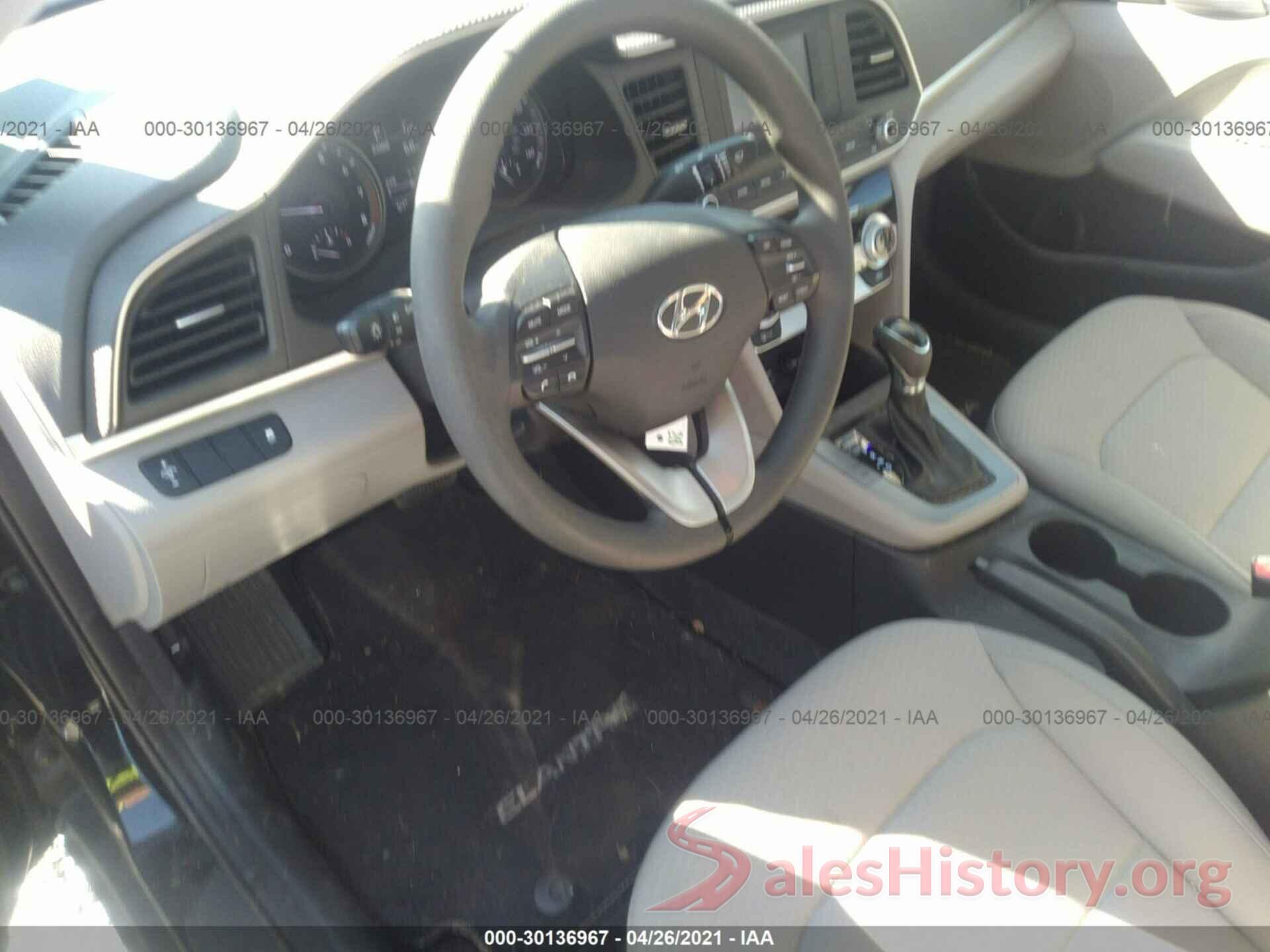 5NPD74LF7KH444101 2019 HYUNDAI ELANTRA