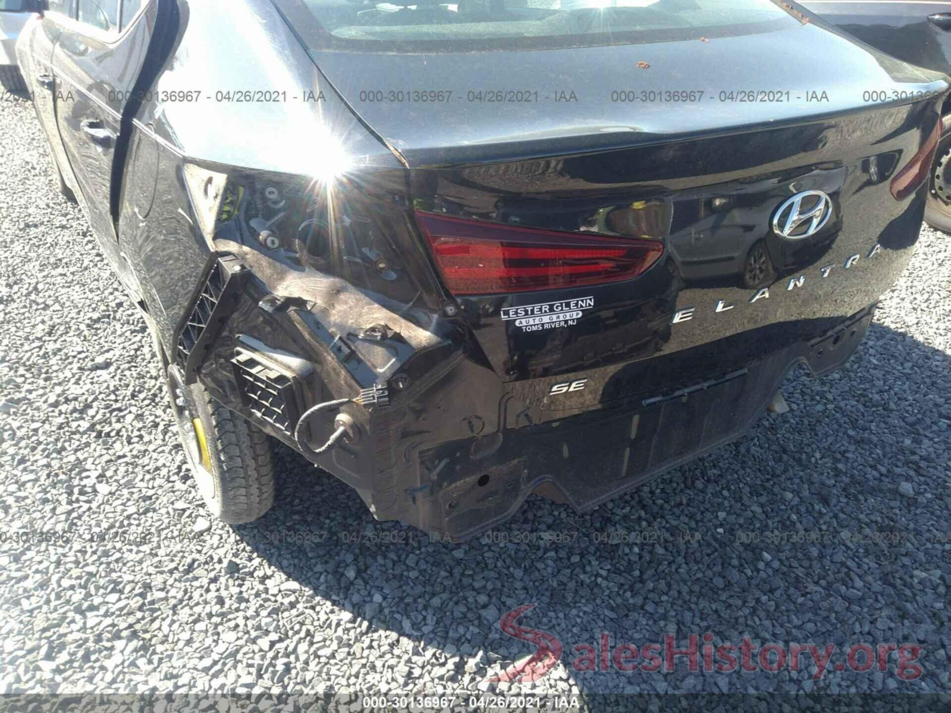 5NPD74LF7KH444101 2019 HYUNDAI ELANTRA