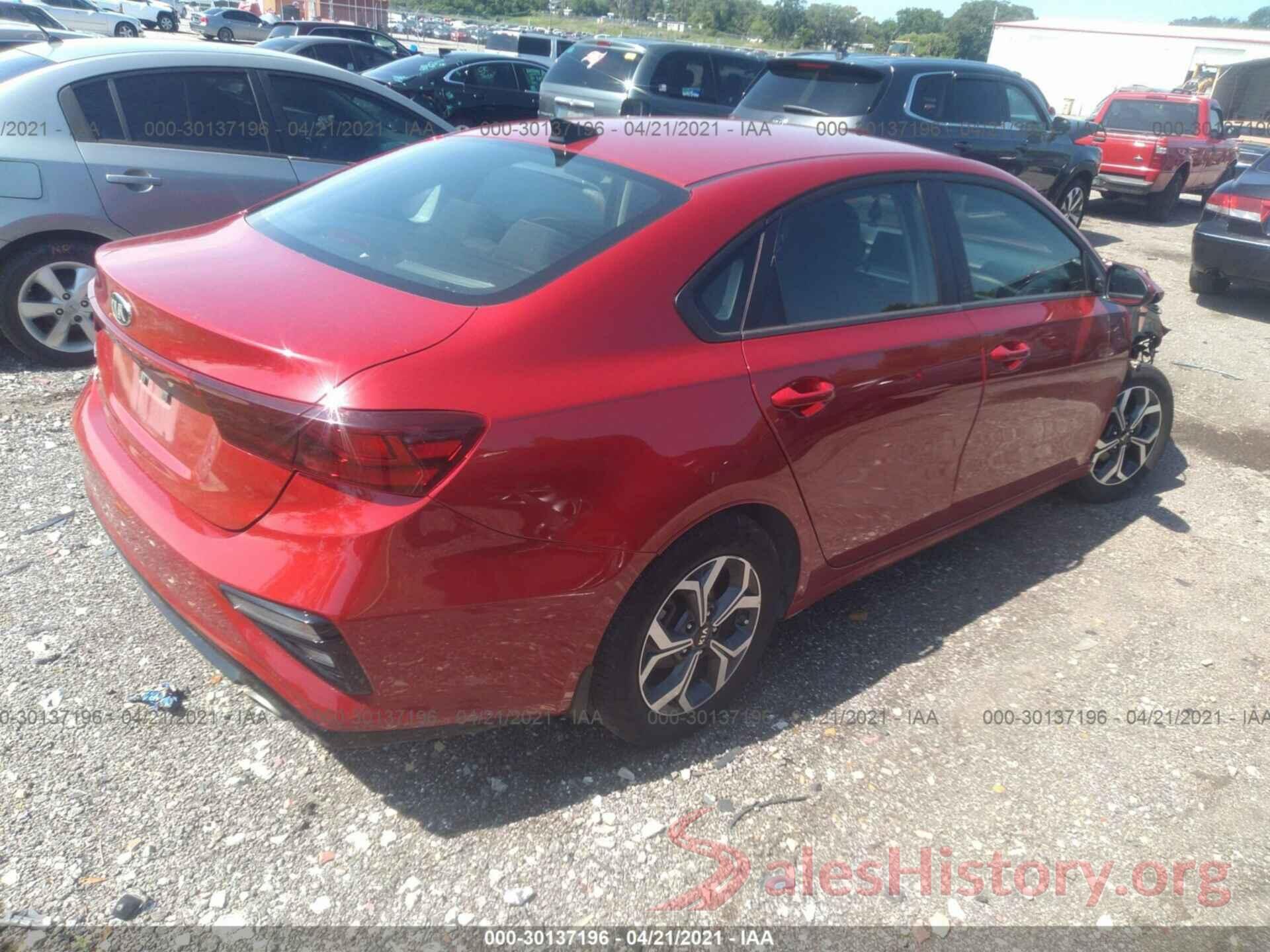 3KPF24AD2KE053600 2019 KIA FORTE