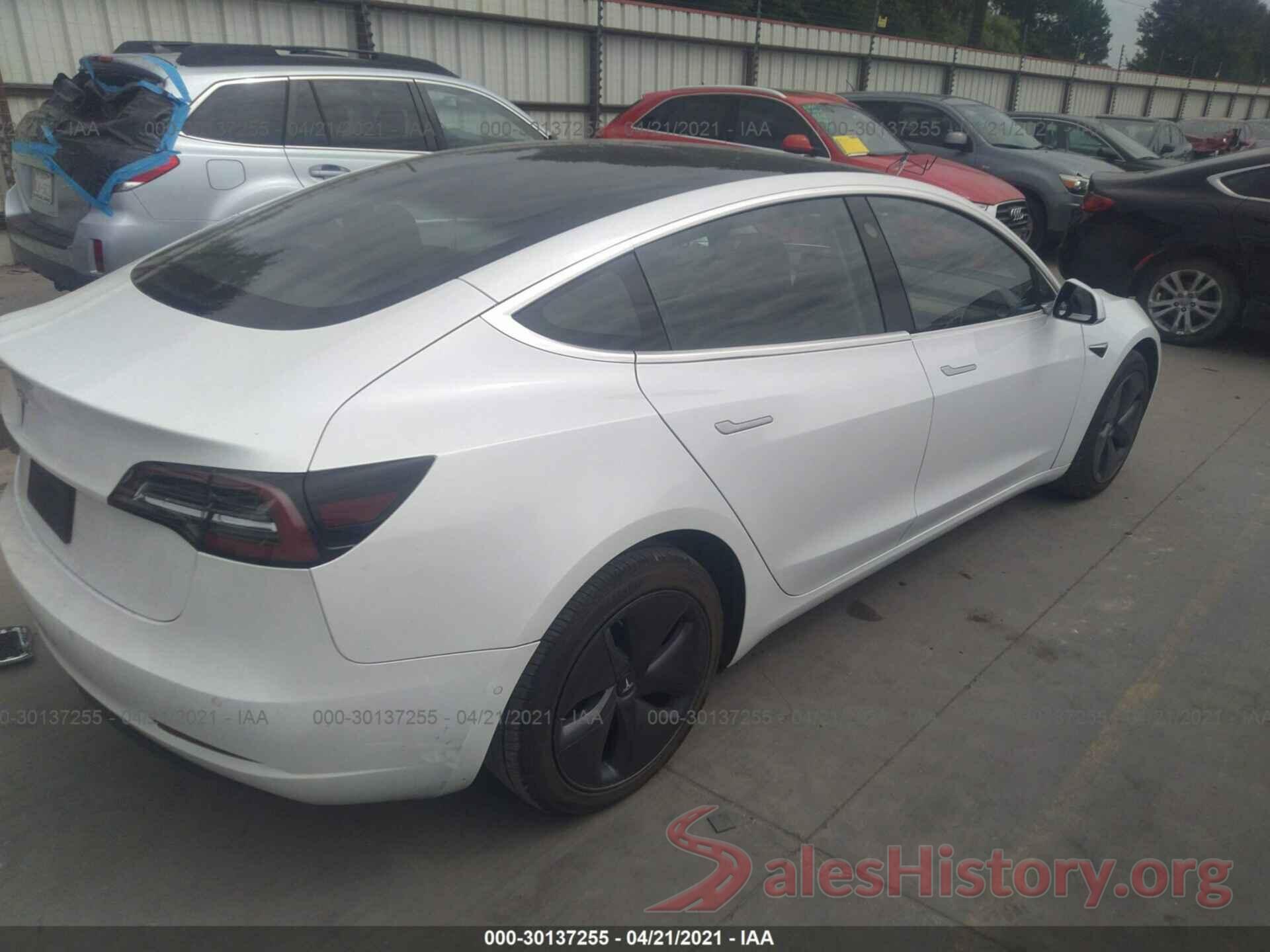 5YJ3E1EA6KF449466 2019 TESLA MODEL 3