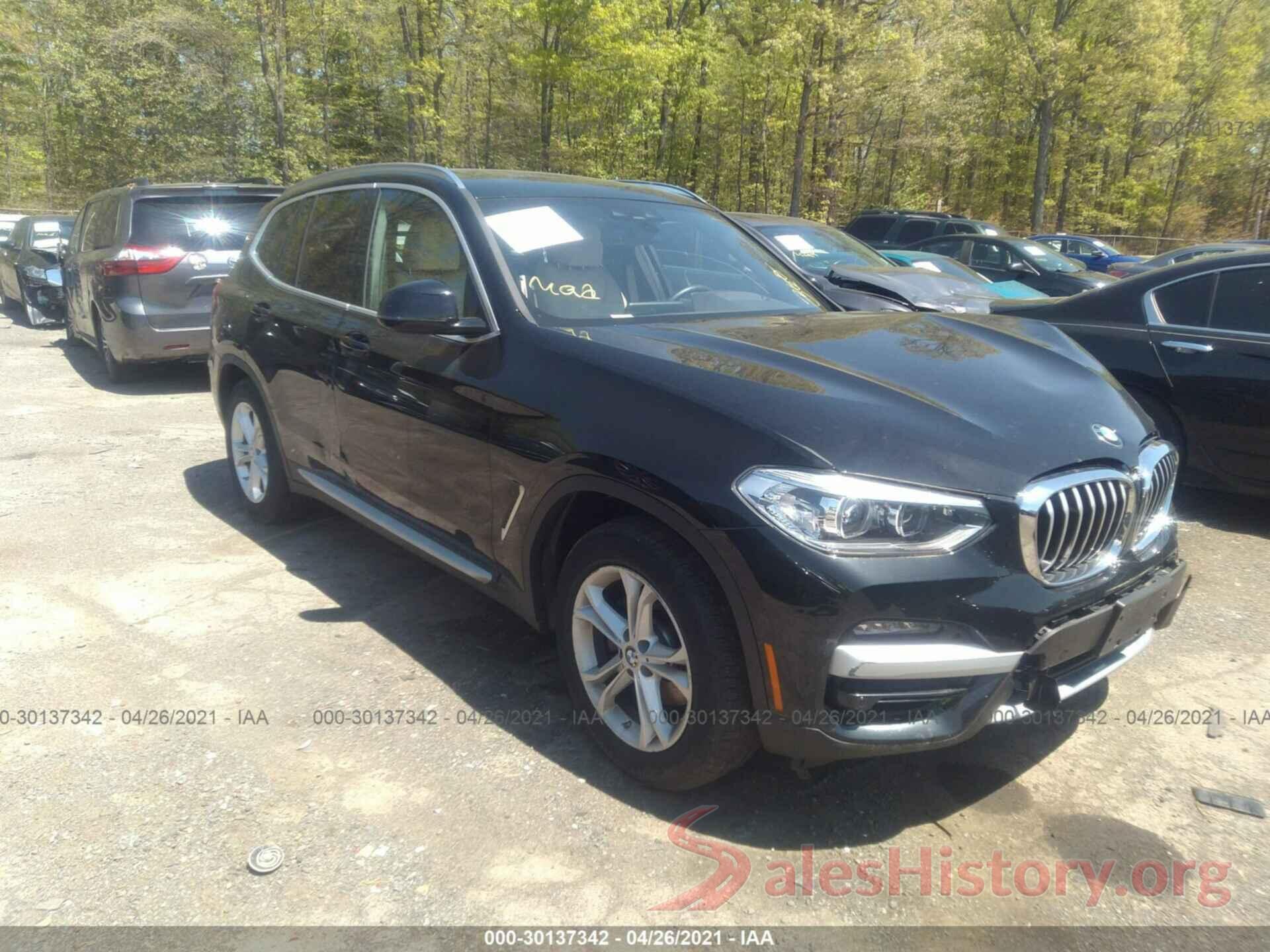 5UXTY5C01L9D53153 2020 BMW X3