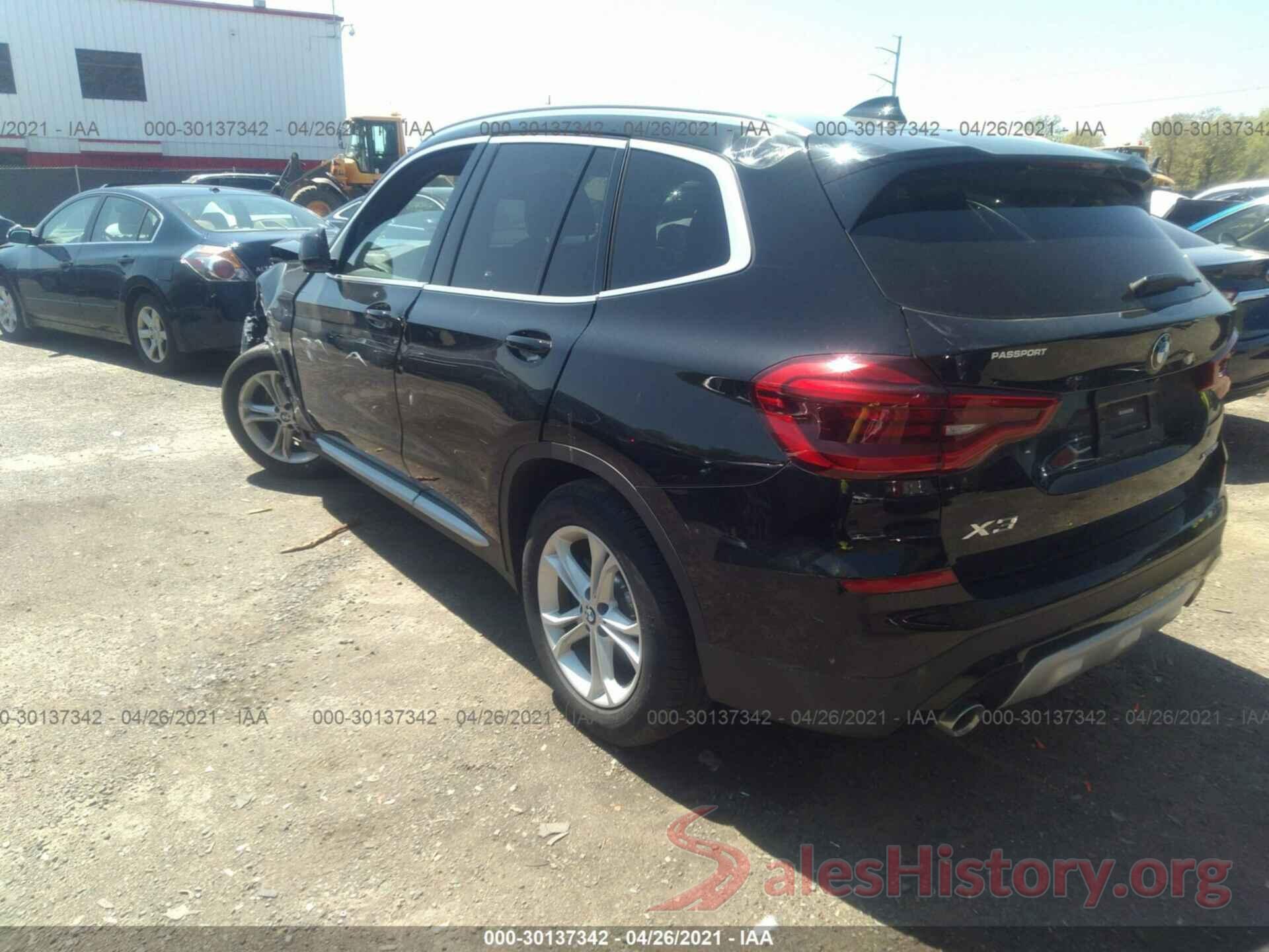 5UXTY5C01L9D53153 2020 BMW X3