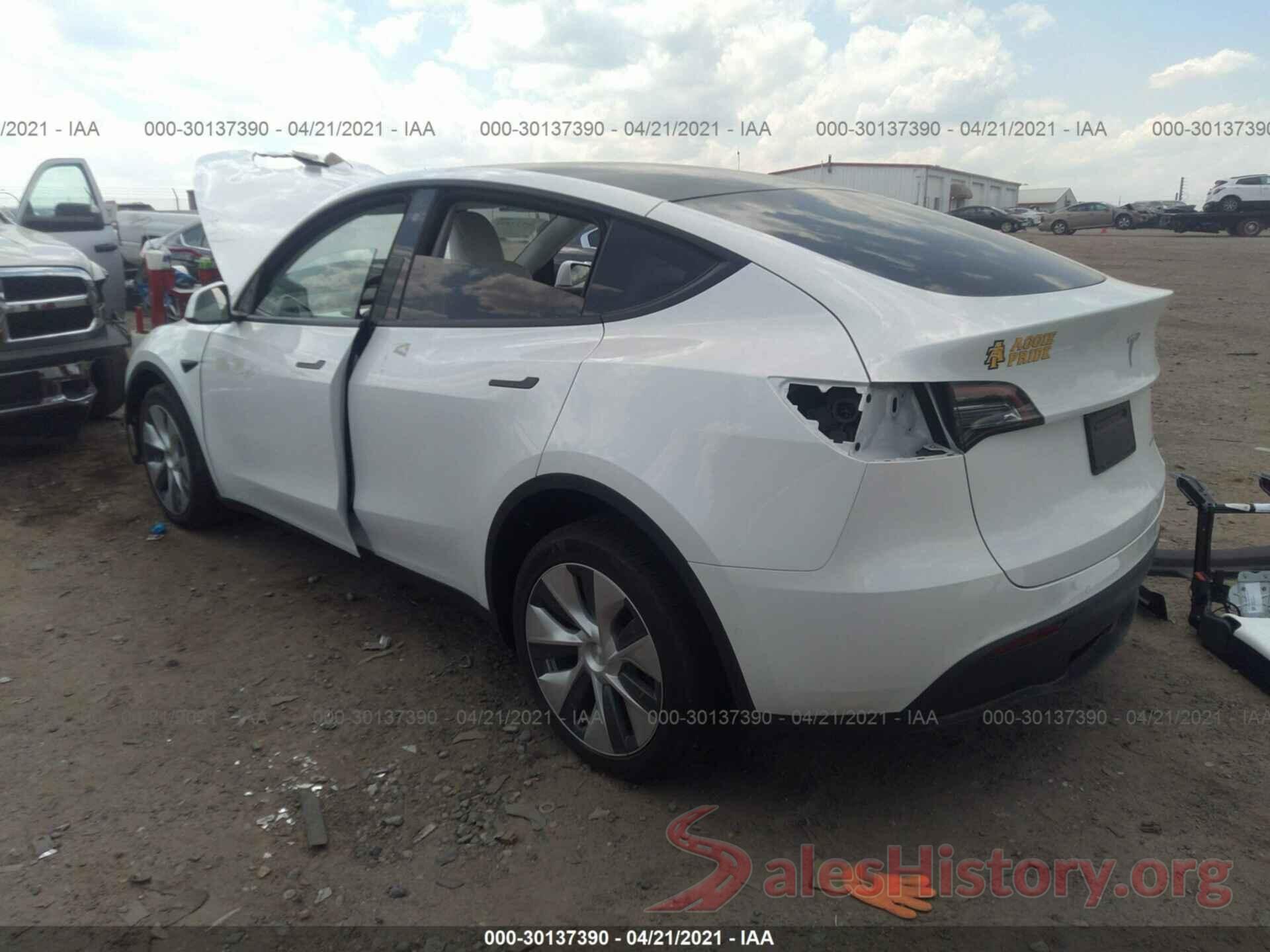 5YJYGDEEXLF044829 2020 TESLA MODEL Y