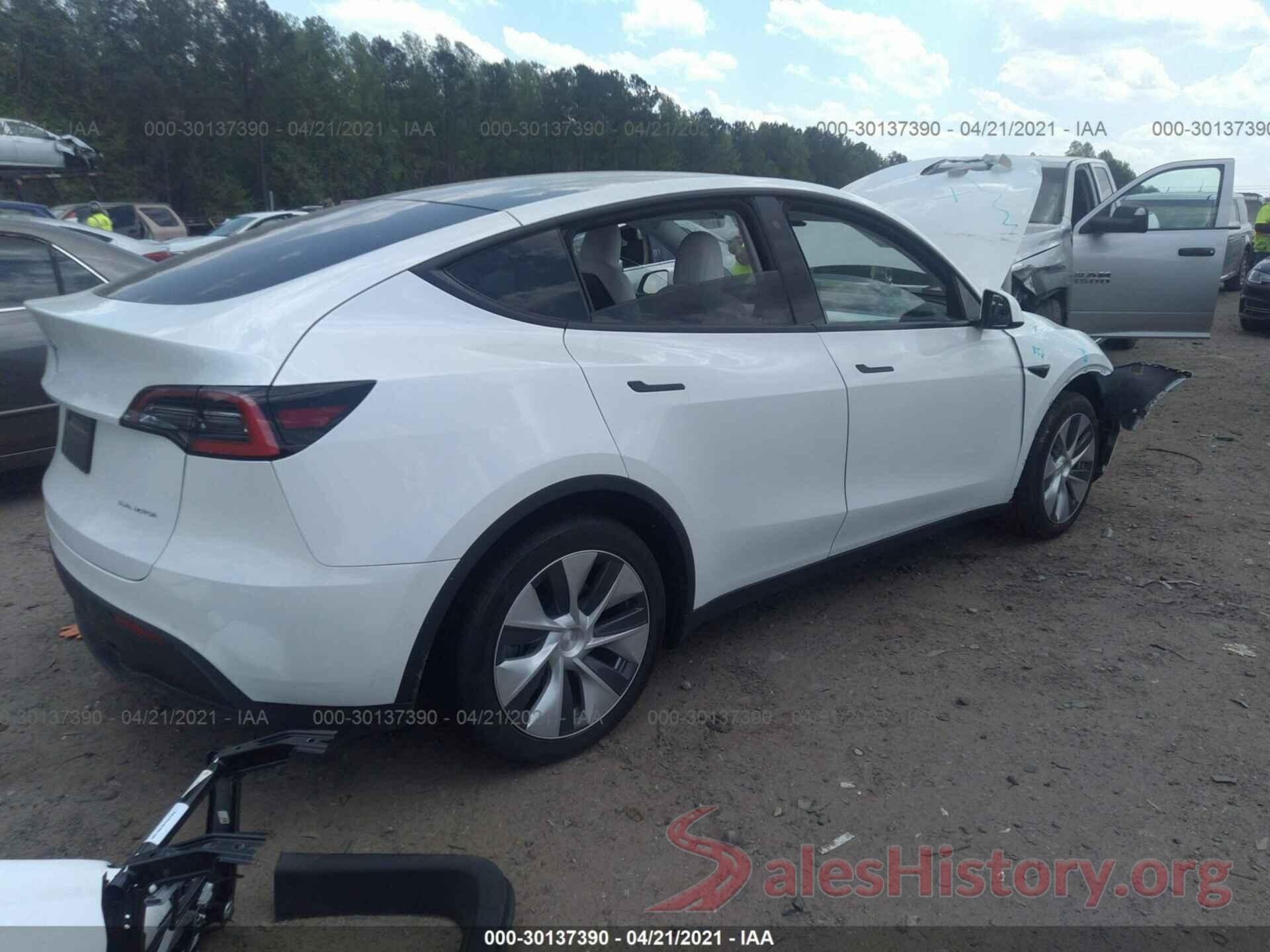 5YJYGDEEXLF044829 2020 TESLA MODEL Y